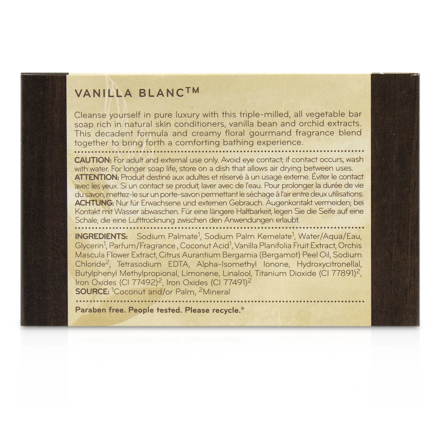 Thymes Vanilla Blanc Luxurious Bath Soap 170g/6oz
