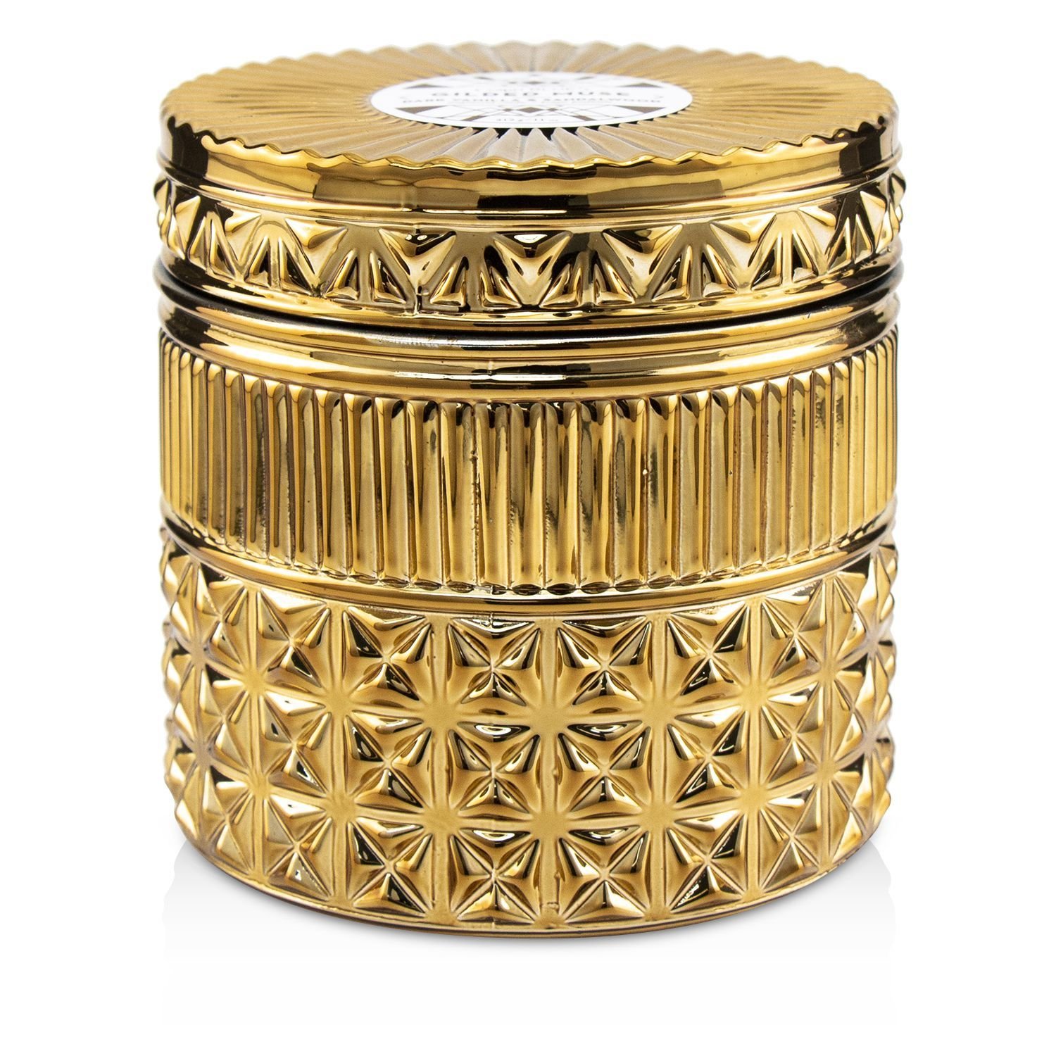 Capri Blue Gilded Muse Faceted Jar Candle - Dark Vanilla & Sandalwood 312g/11oz