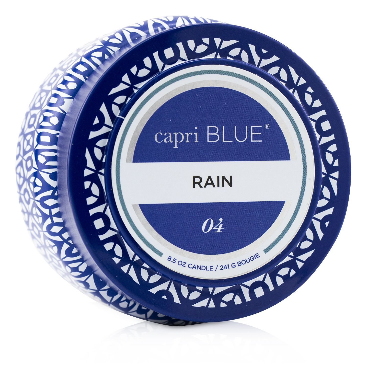 Capri Blue Printed Travel Tin Candle - Rain 241g/8.5oz