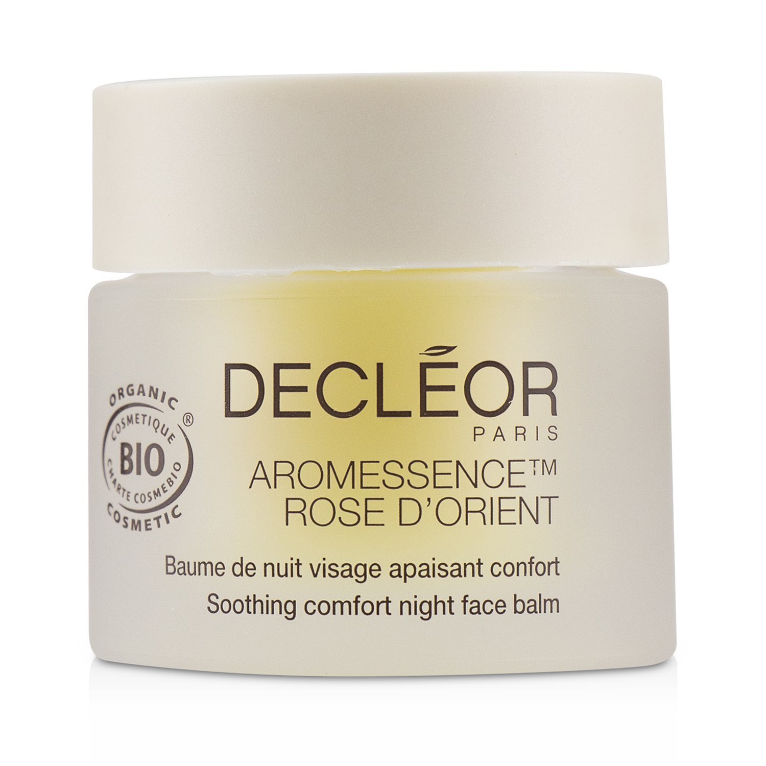 Decleor Łagodzący balsam do twarzy Aromessence Rose D'Orient Soothing Comfort Night Face Balm - dla skóry wrażliwej 15ml/0.47oz
