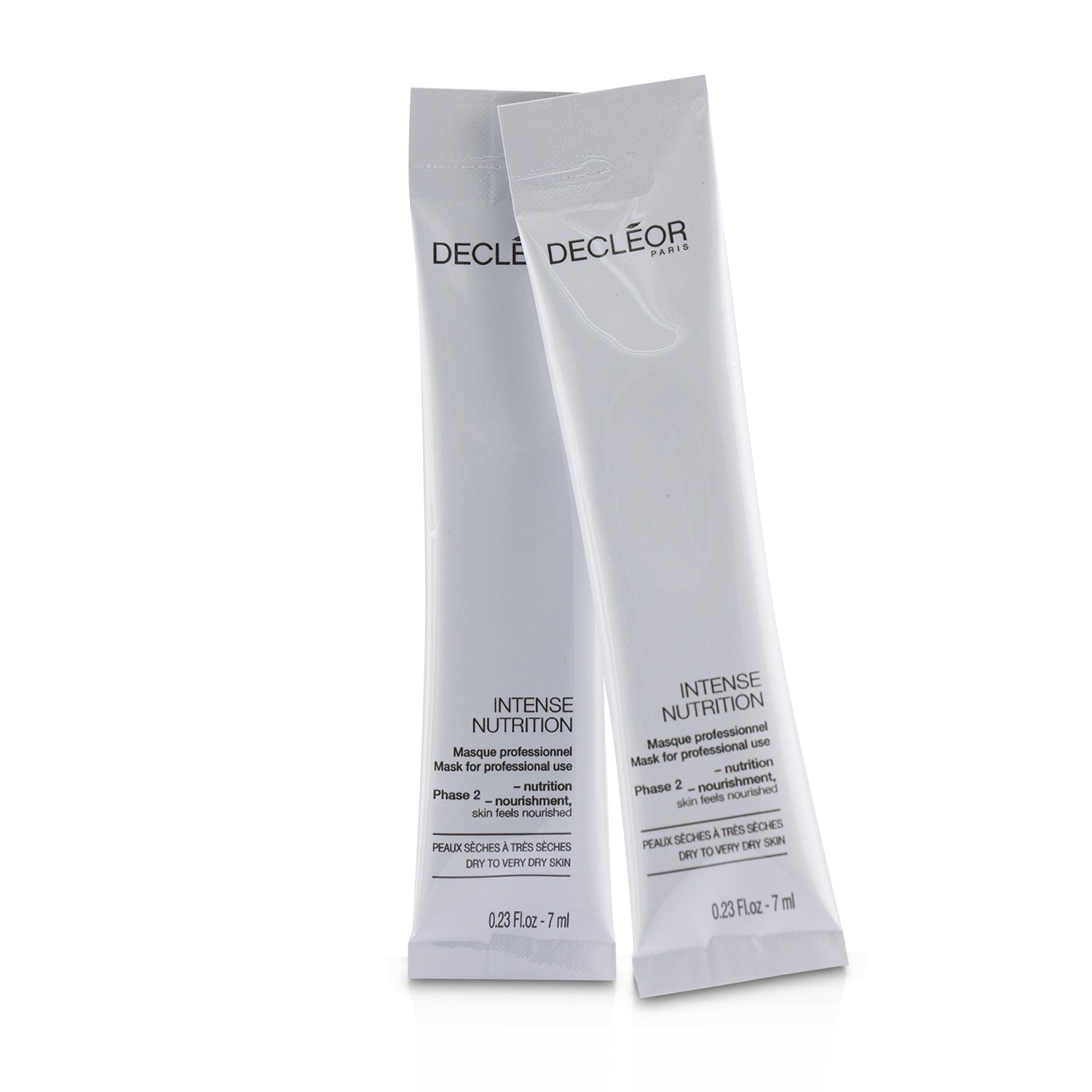 Decleor Intense Nutrition Mask (5x Phase 1-Hydration, 5x Phase 2-Nourishment) - For Dry to Very Dry Skin (Salon Product) 10x7ml/0.23oz