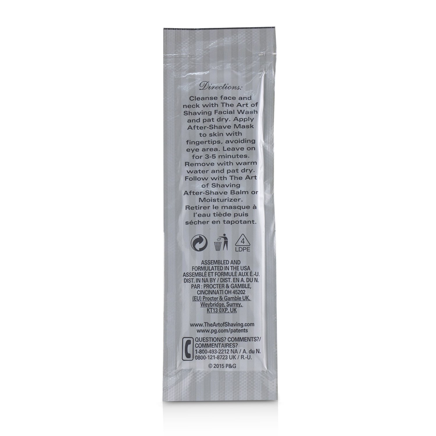 The Art Of Shaving After Shave Mask 10x8ml