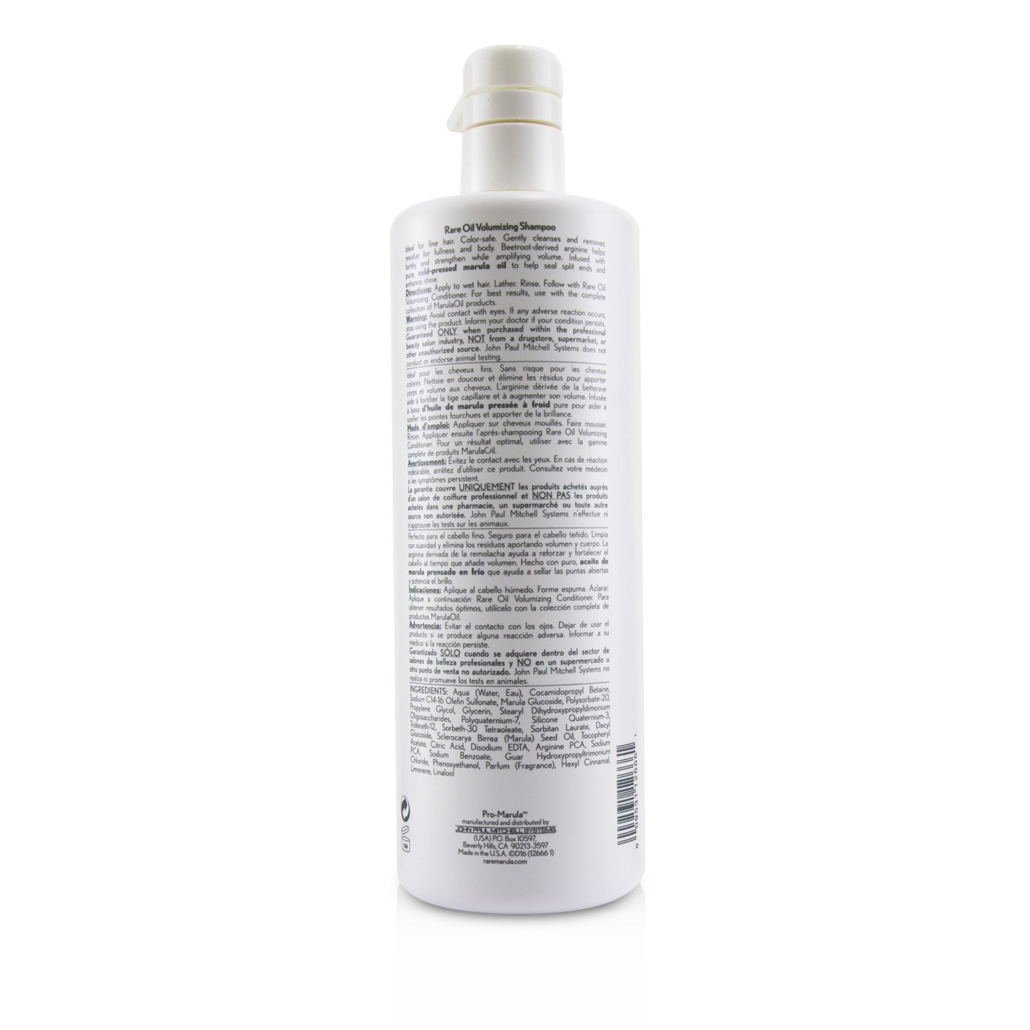 Paul Mitchell Marula Oil Light Rare Oil Volumizing Shampoo 710ml/24oz