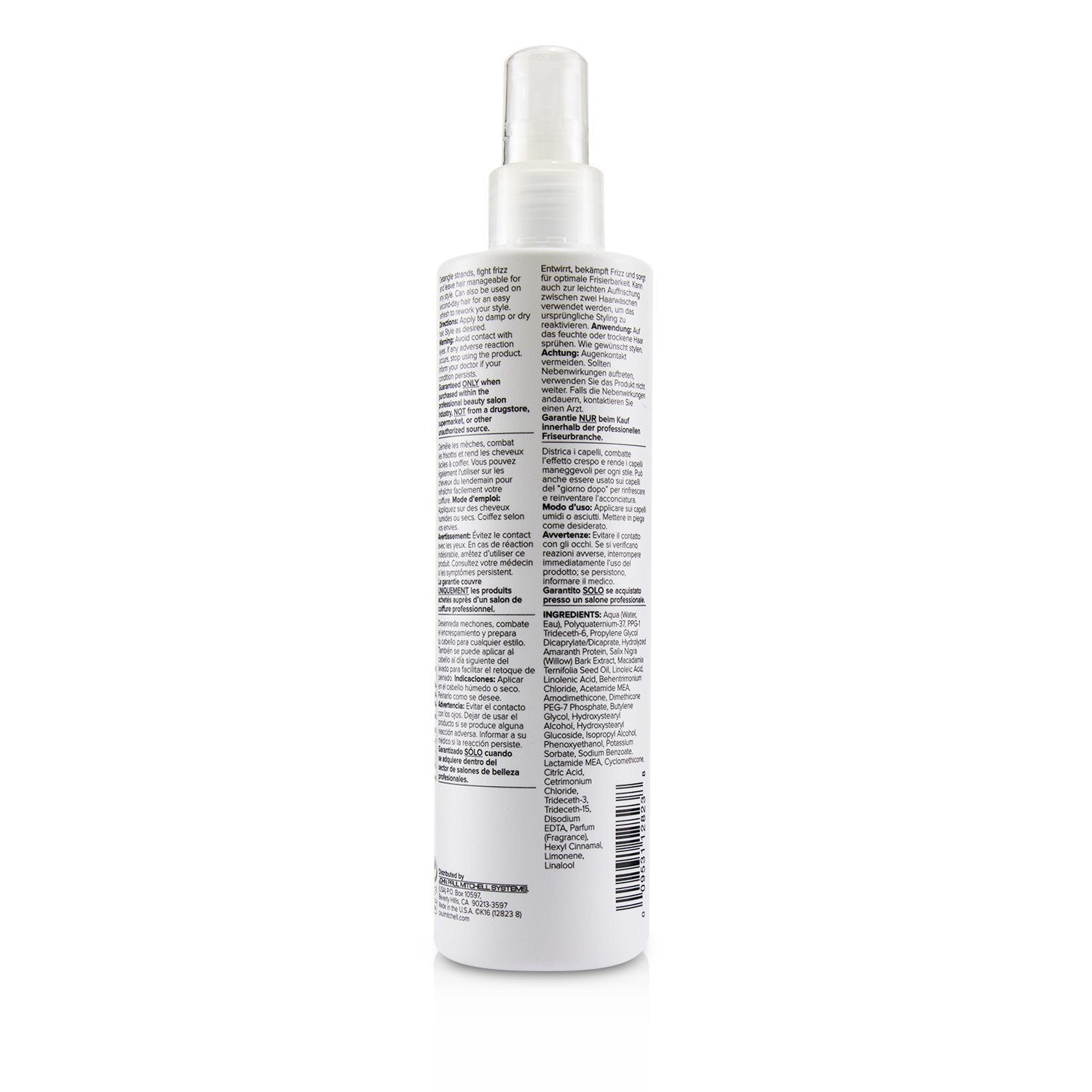 Paul Mitchell Invisiblewear Boomerang Restyling Mist (Detangles - Refines) 250ml/8.5oz