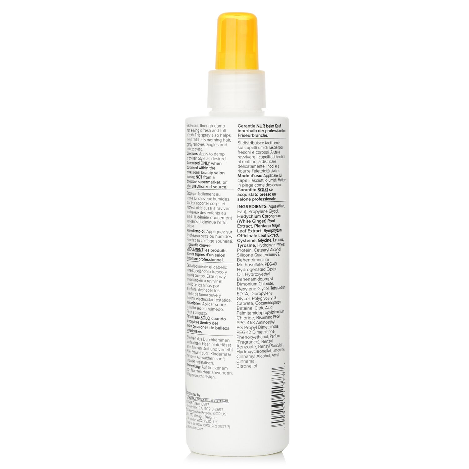 Paul Mitchell Taming Spray (Kids Detangler - Ouch-Free) 250ml/8.5oz