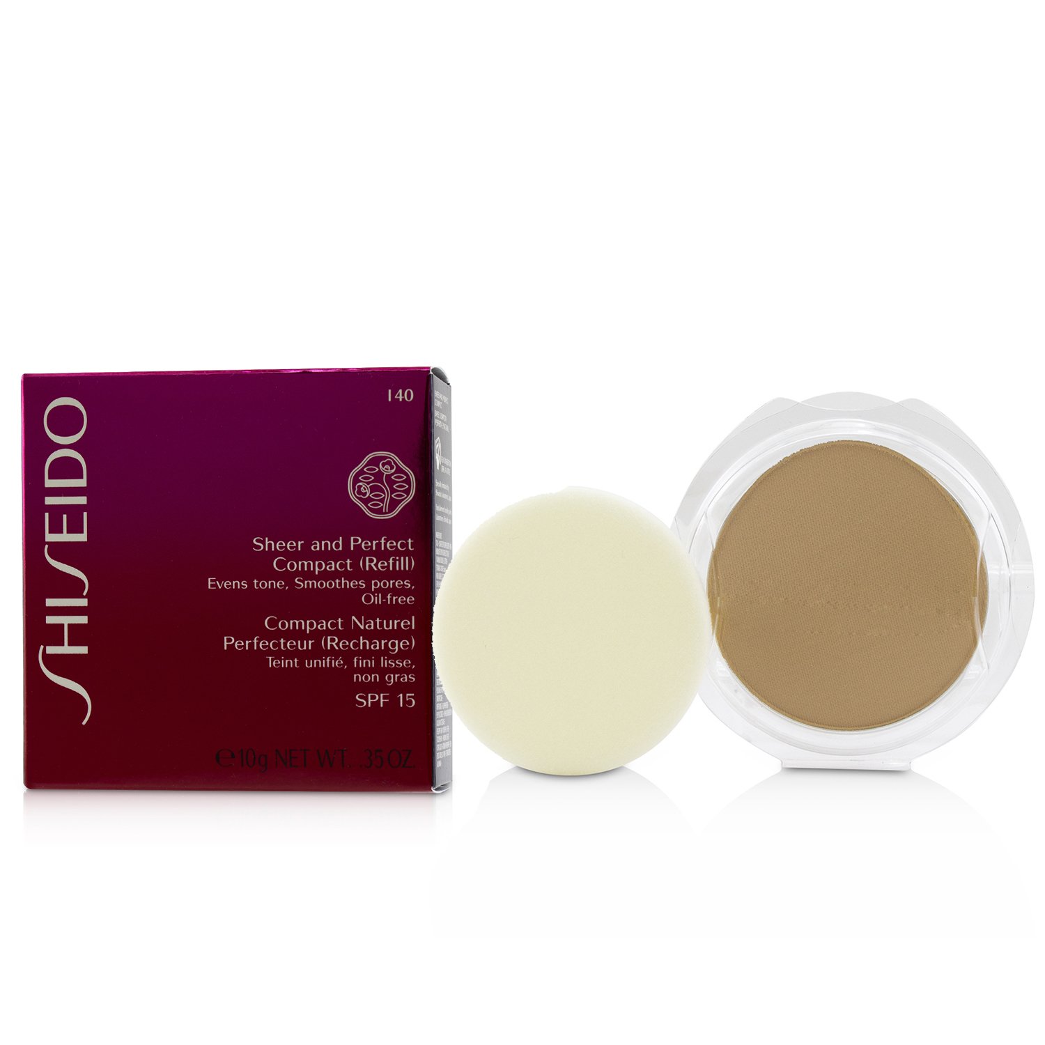 Shiseido Sheer & Perfect Compact Foundation SPF15 (Refill) 10g/0.35oz