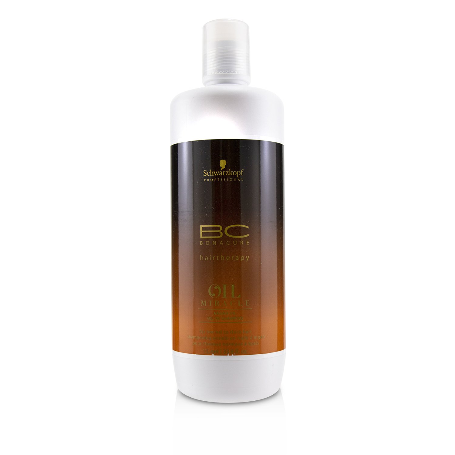 Schwarzkopf BC Bonacure Oil Miracle Argan Oil Oil-In-Shampoo (For Normal to Thick Hair) 1000ml/33.8oz