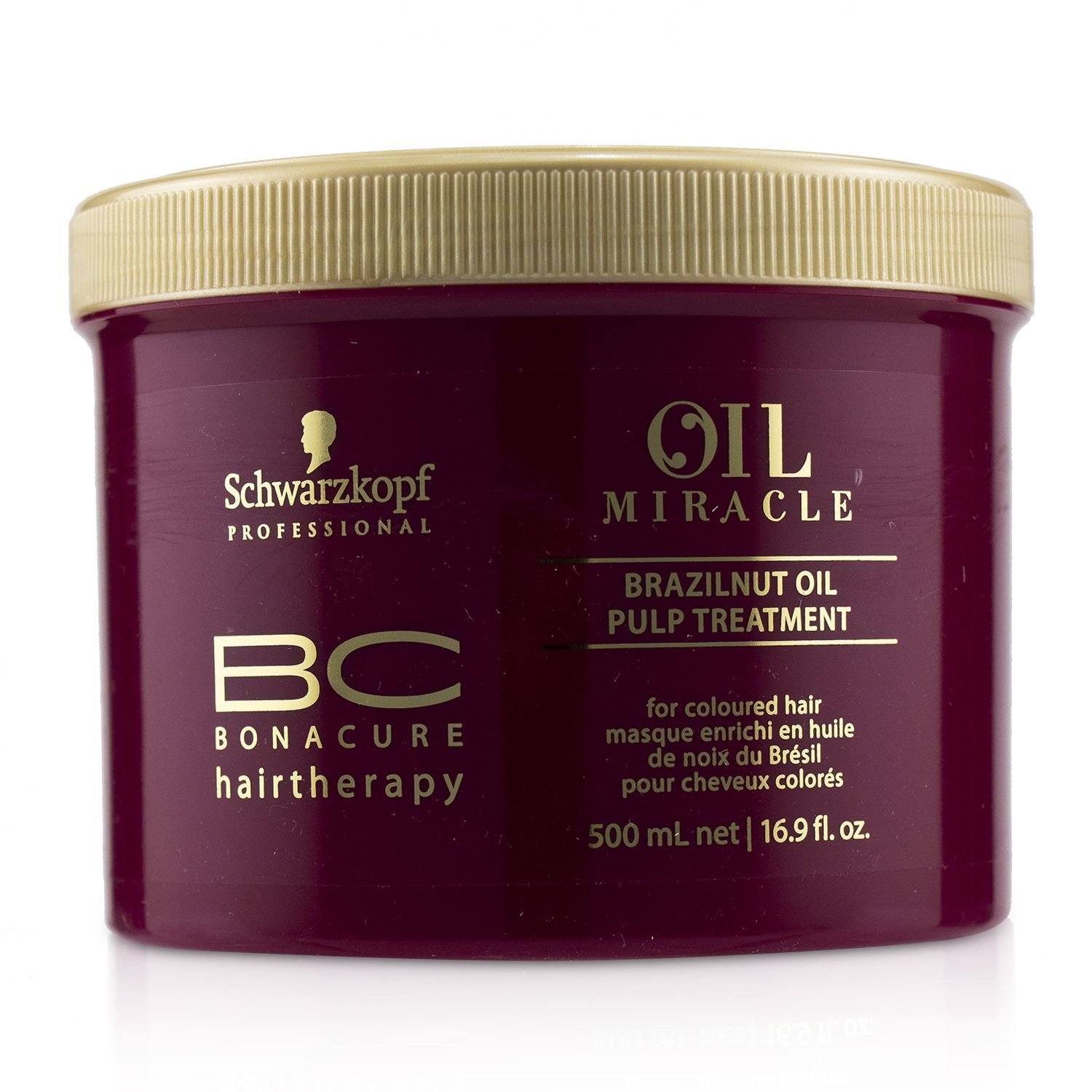 Schwarzkopf BC Bonacure Oil Miracle Brazilnut Oil Pulp Treatment (For Coloured Hair) 500ml/16.9oz