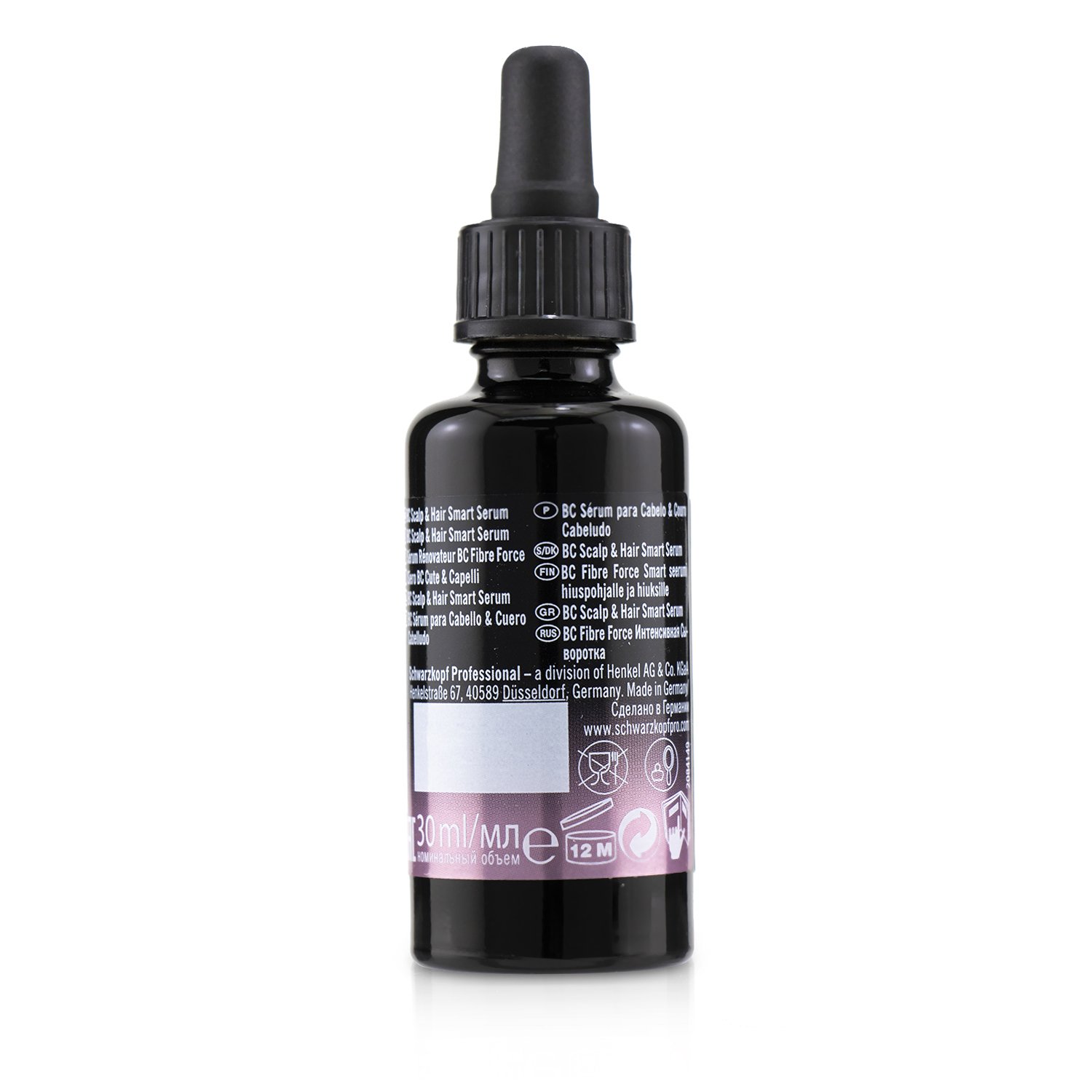 Schwarzkopf BC Bonacure Fibre Force Scalp & Hair Smart Serum (For Over-Processed Hair and Scalp) 30ml/1oz