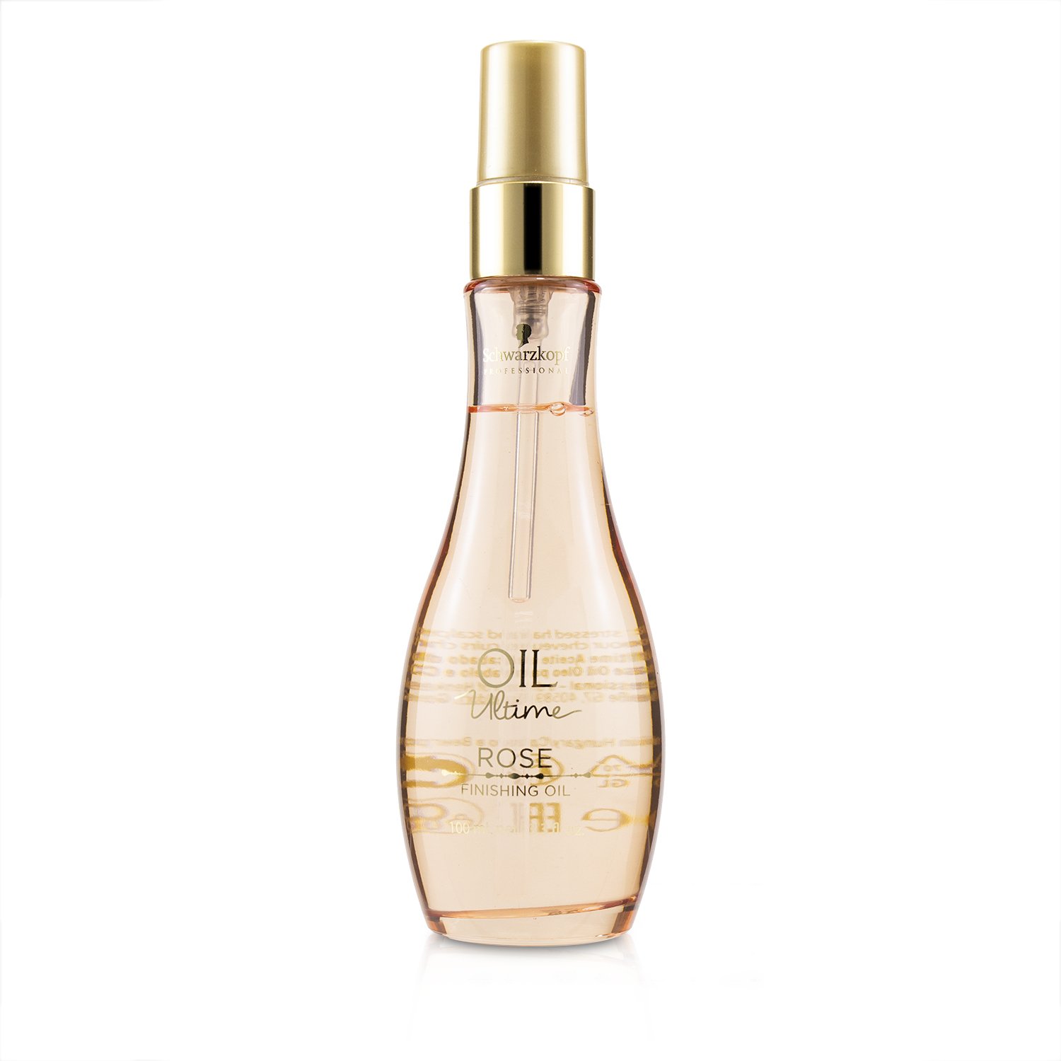 Schwarzkopf Oil Ultime Rose Finishing Oil (For Stressed Hair and Scalps) 100ml/3.3oz