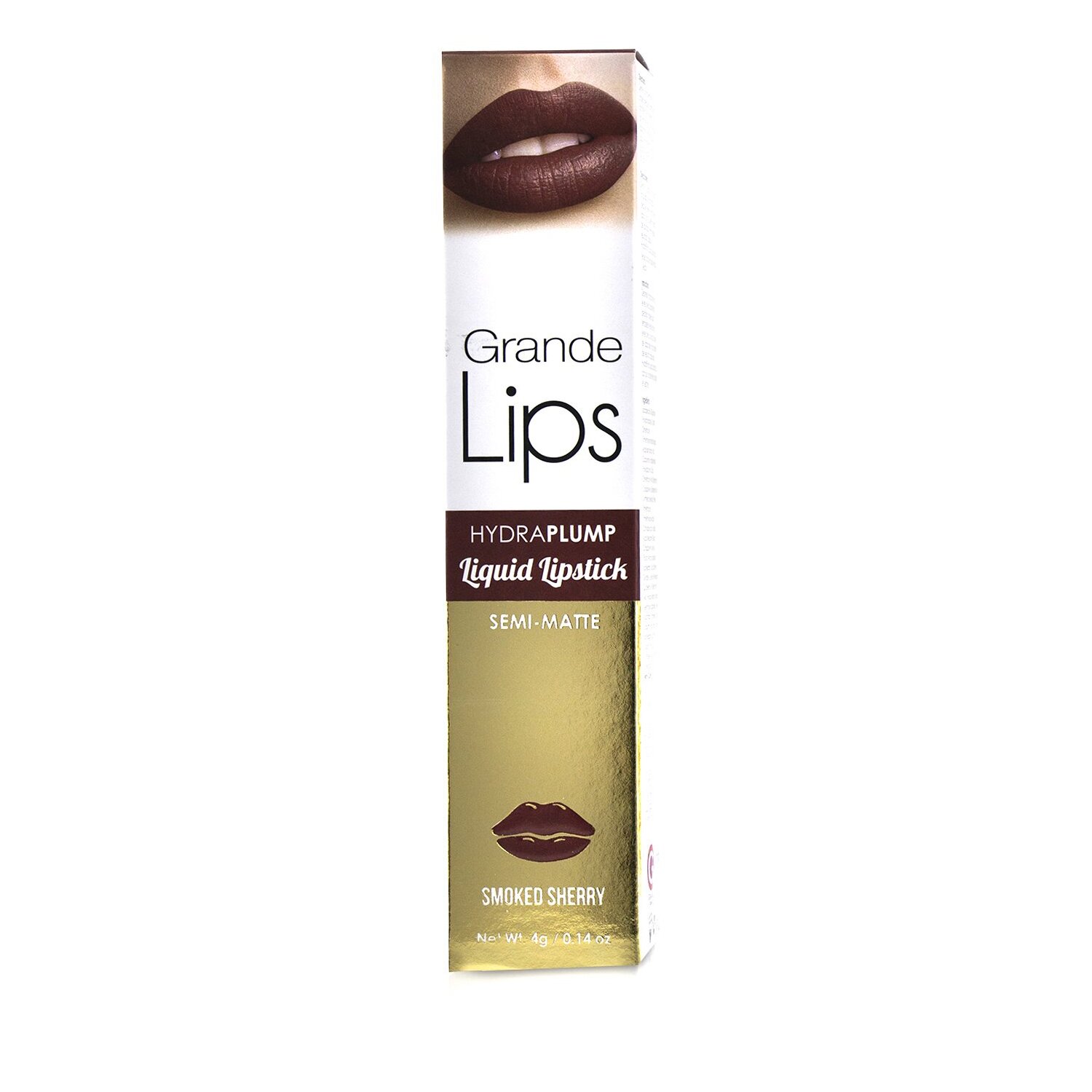 Grande Cosmetics (GrandeLash) GrandeLIPS Plumping Liquid Lipstick (Semi Matte) 4g/0.14oz