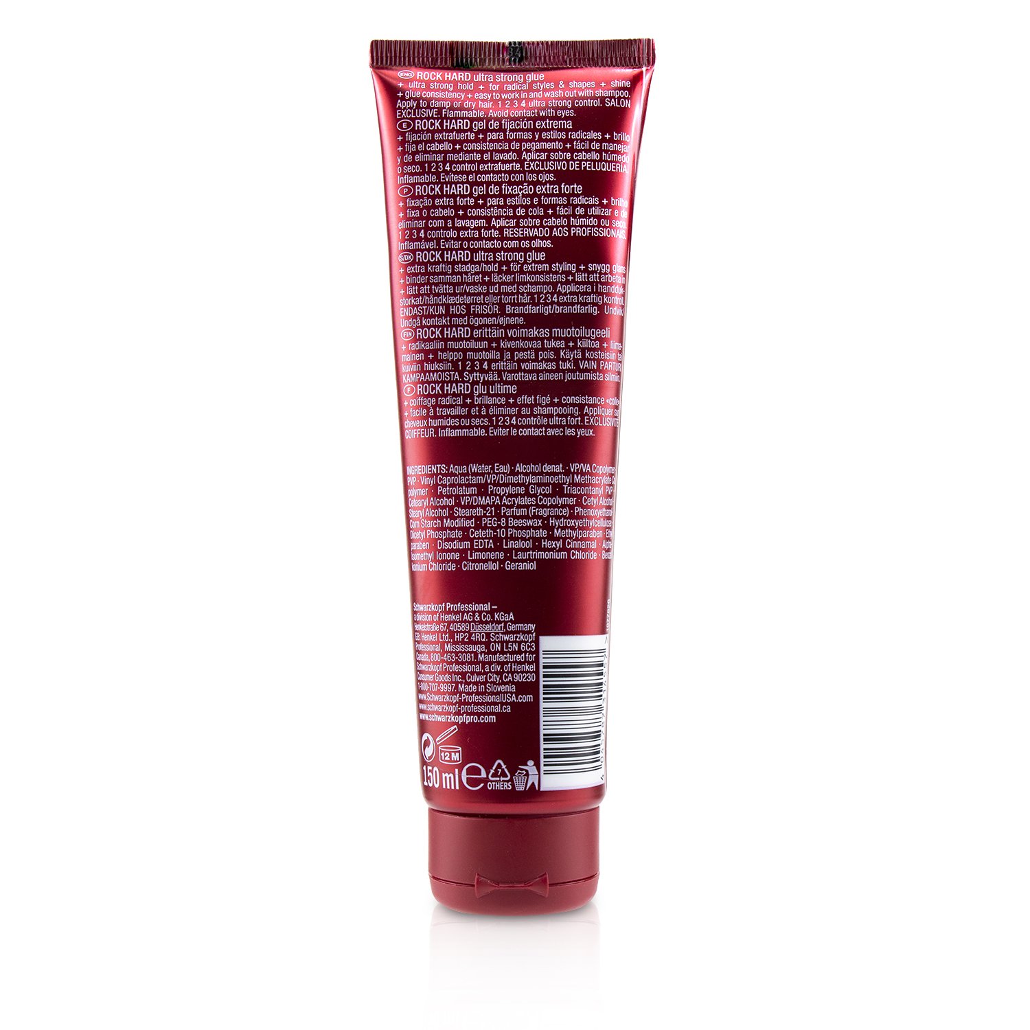 Schwarzkopf Osis+ Rock Hard Ultra Strong Glue (Ultra Strong Control) 150ml/5oz