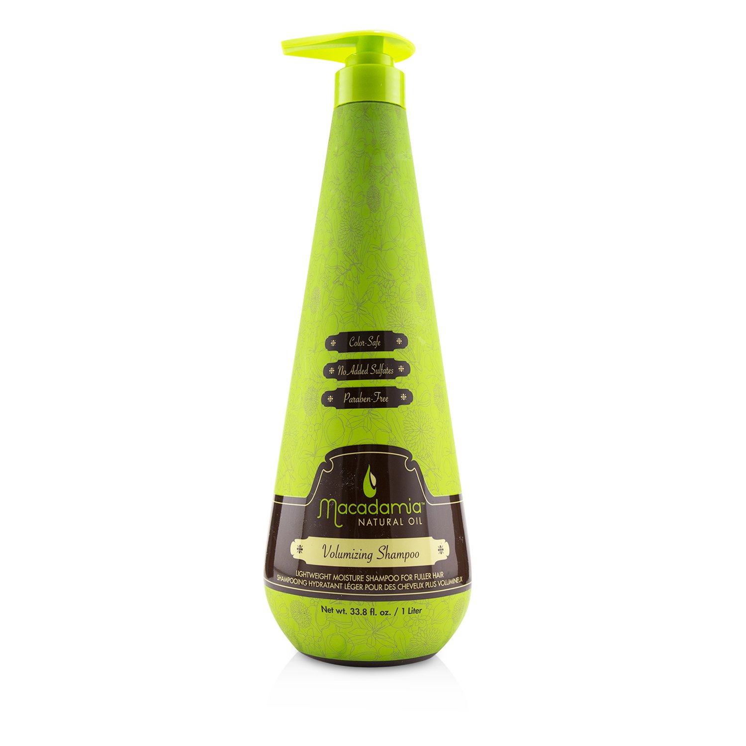 Macadamia Natural Oil Volumizing Shampoo (Lightweight Moisture Shampoo For Fuller Hair) 1000ml/33.8oz