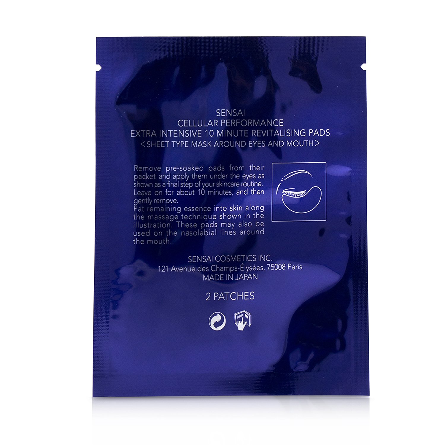 Kanebo Sensai Cellular Performance Extra Intensive 10 Minute Revitalising Pads 10pairs