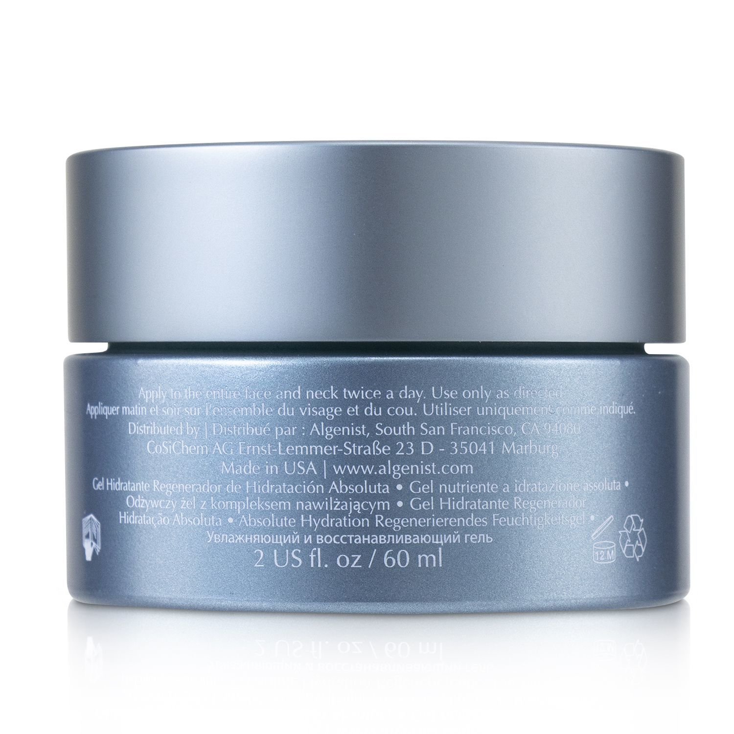 Algenist SPLASH Absolute Hydration Replenishing Gel Moisturizer 60ml/2oz