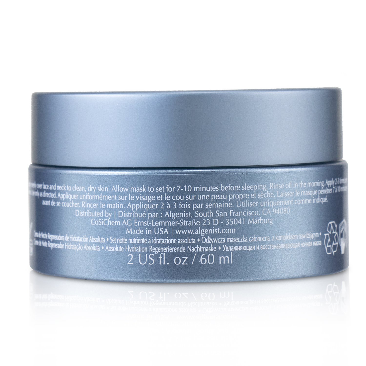 Algenist SPLASH Absolute Hydration Replenishing Sleeping Pack 60ml/2oz