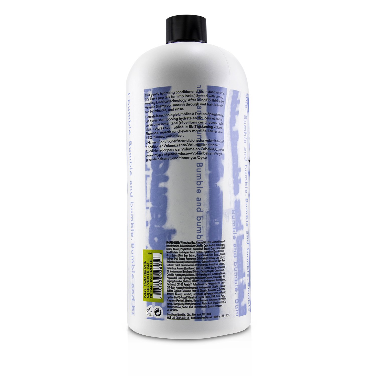 Bumble and Bumble Bb. Thickening Volume Conditioner 1000ml/33.8oz