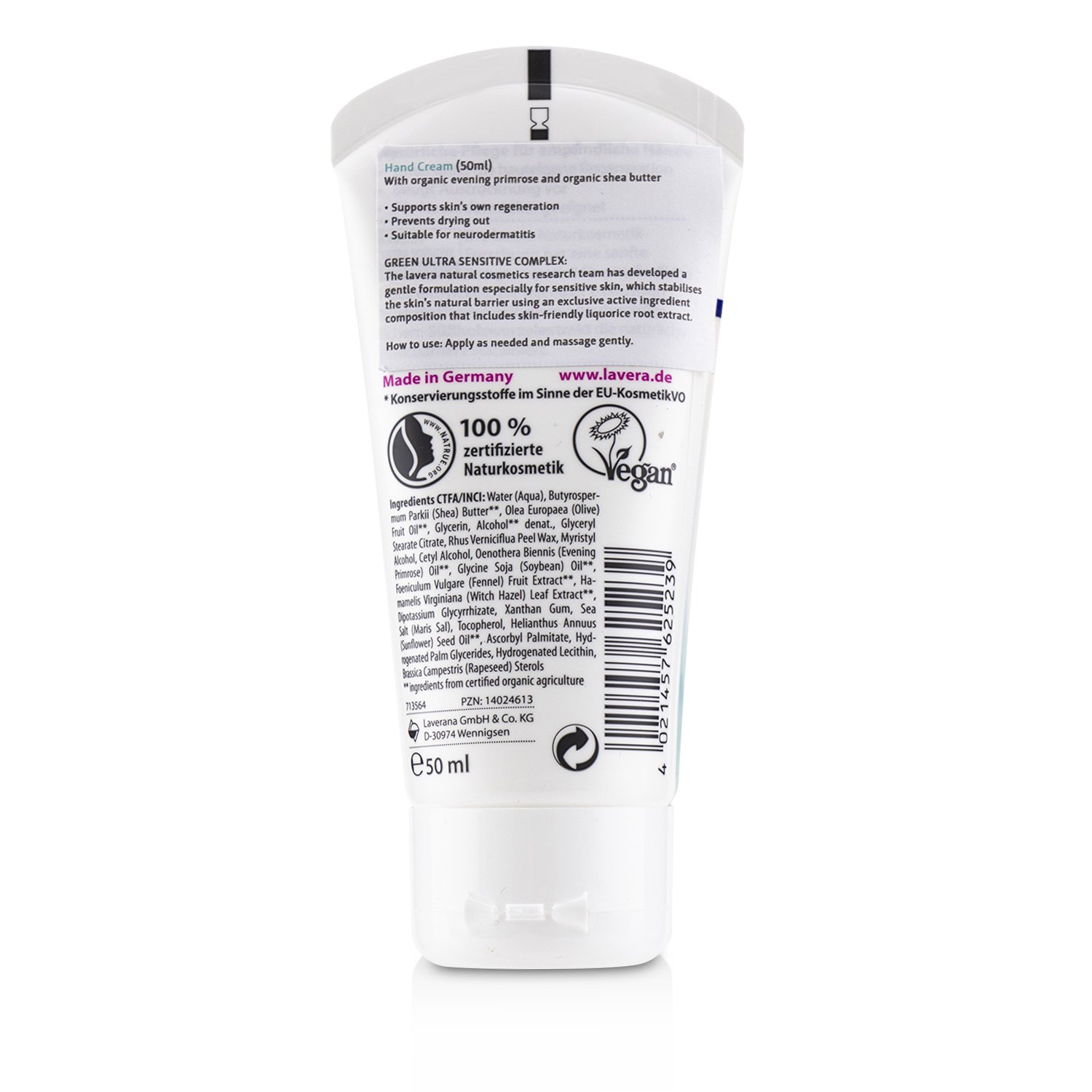 Lavera Neutral Hand Cream 50ml/1.69oz