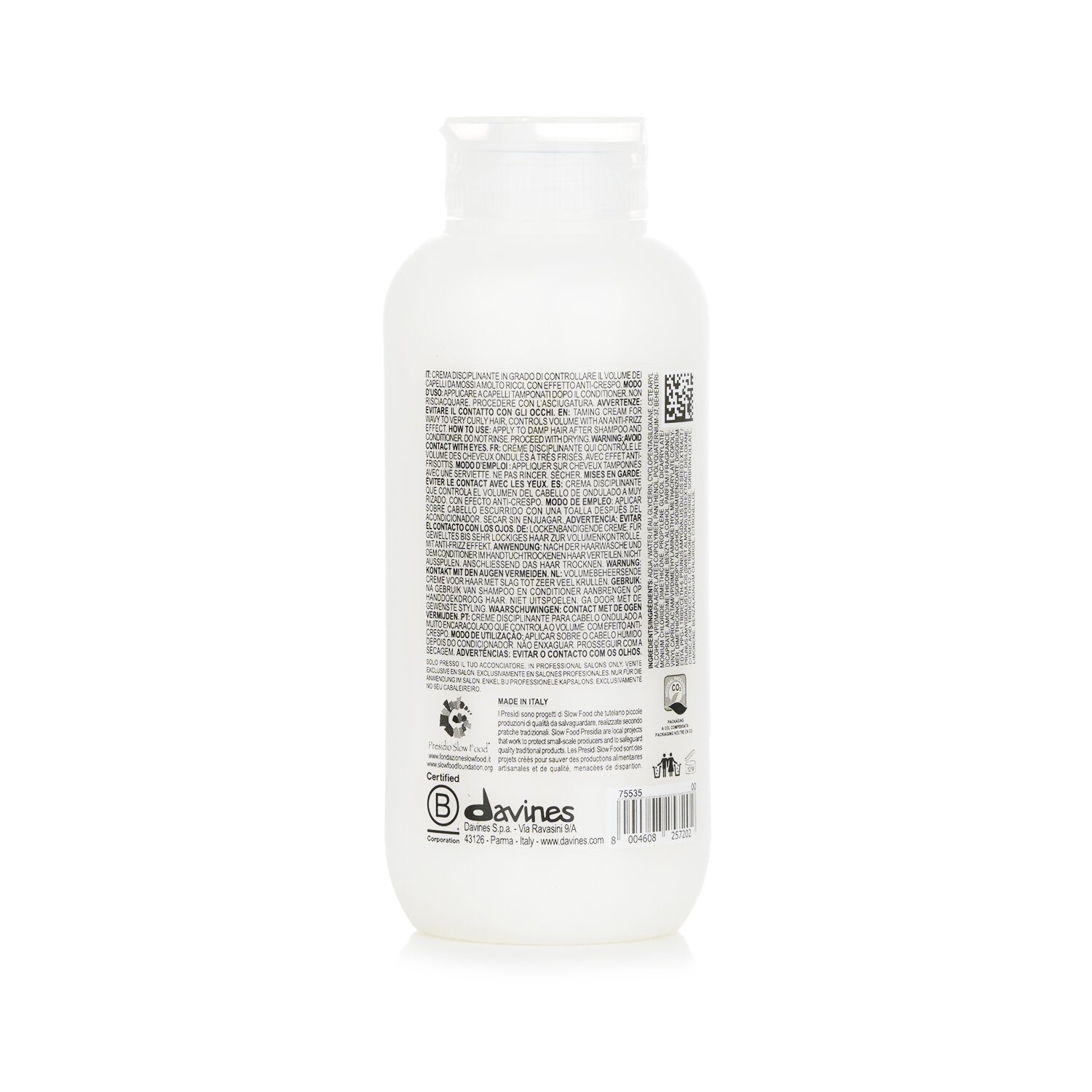 Davines Love Curl Controller (Lovely Curl Taming Relaxing Cream For Wavy to Very Curly Hair) 150ml/5.07oz