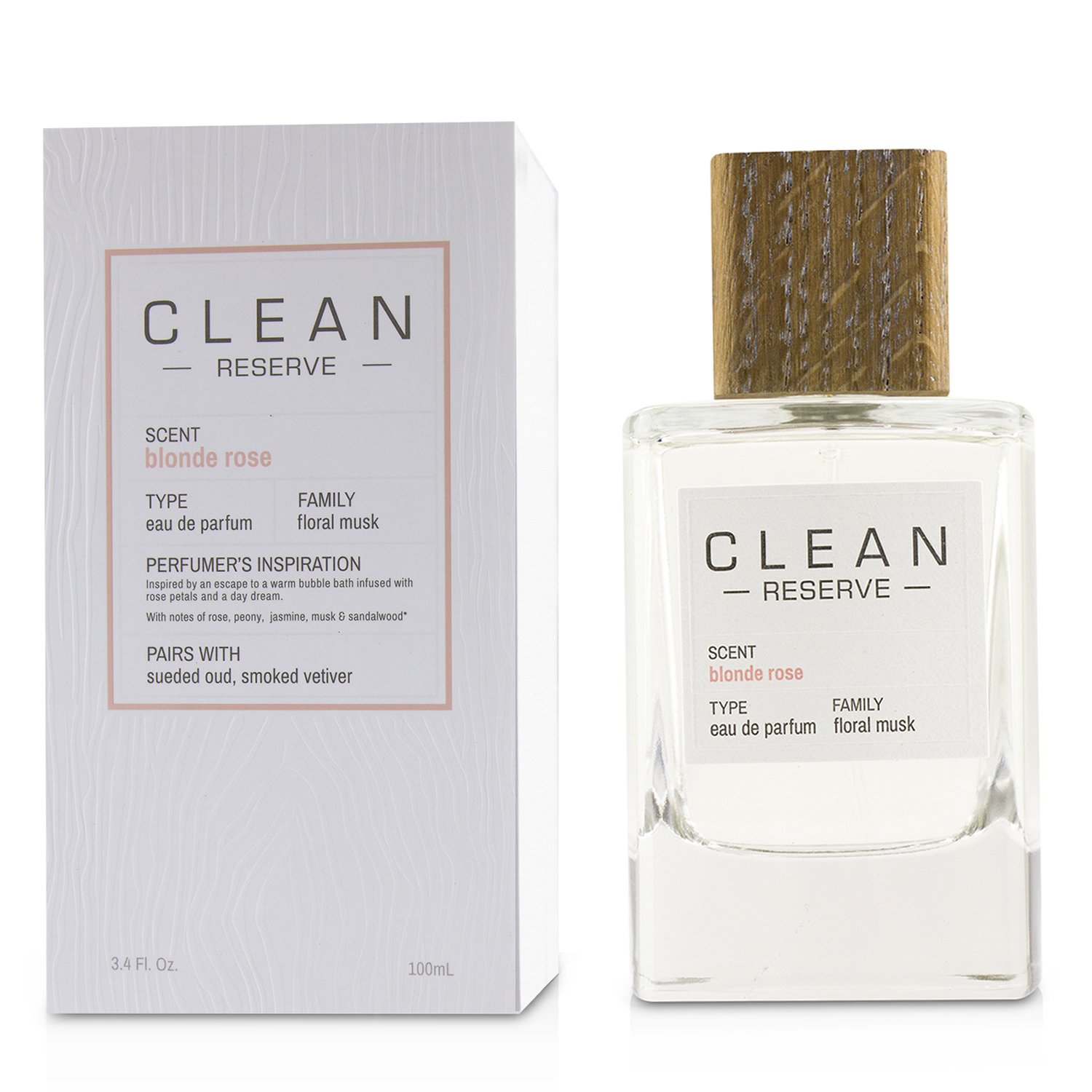 Clean Reserve Blonde Rose Eau De Parfum Spray 100ml/3.4oz