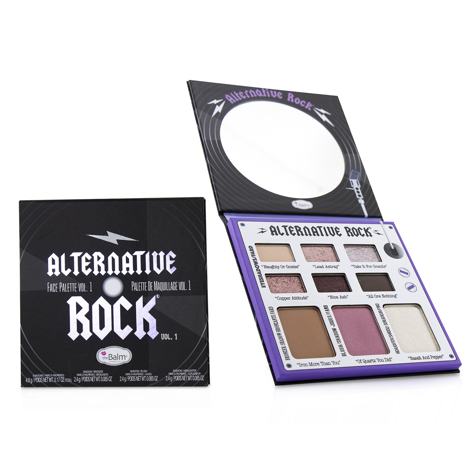 TheBalm Alternative Rock Volume 1 Face Palette Picture Color