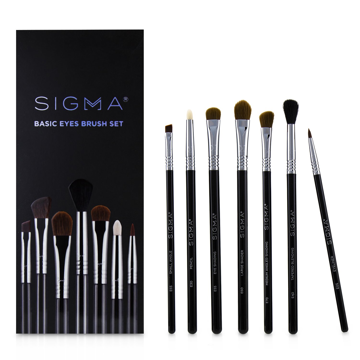 Sigma Beauty Basic Eyes Brush Set 7pcs