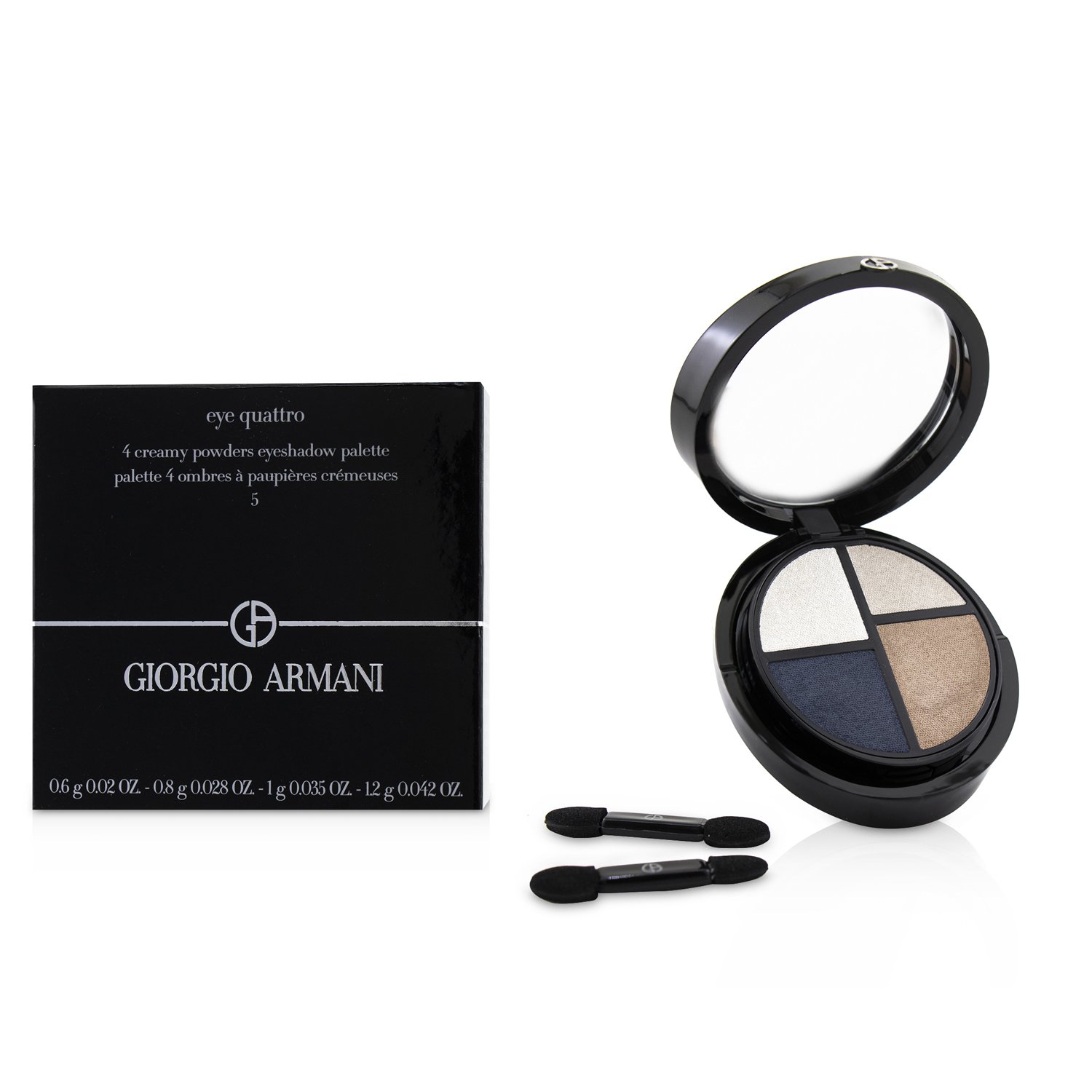 Giorgio Armani Eye Quattro 4 Creamy Powders Eyeshadow Palette 3.6g/0.125oz