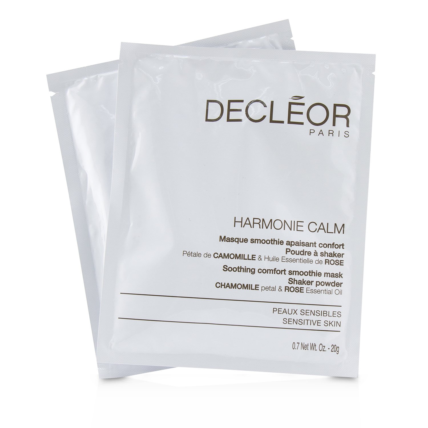 Decleor Harmonie Calm Soothing Comfort Smoothie Mask Shaker Powder - For Sensitive Skin (Salon Product) 5x20g/0.7oz