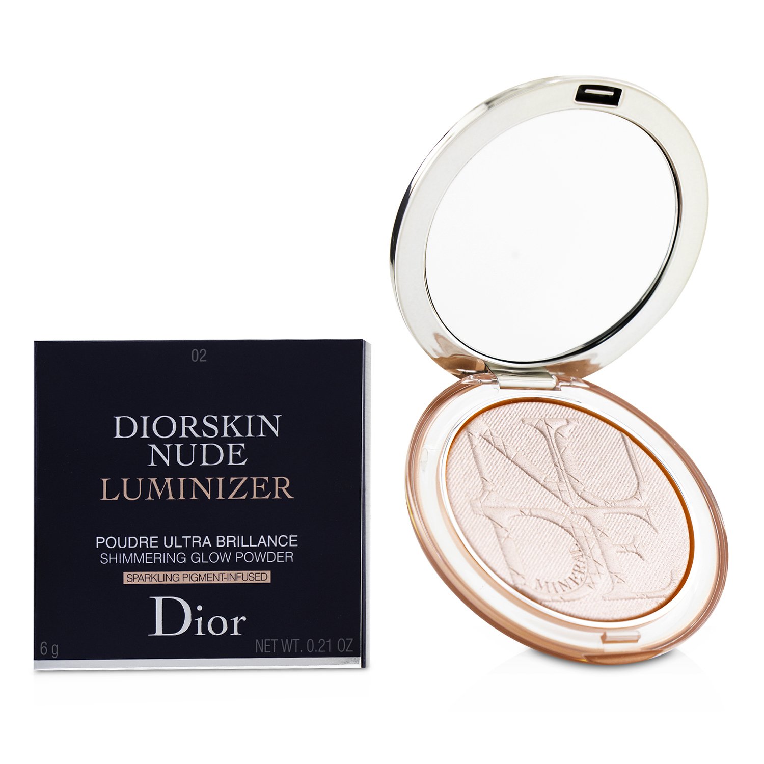 Christian Dior Diorskin Nude Luminizer Shimmering Glow Powder 6g/0.21oz