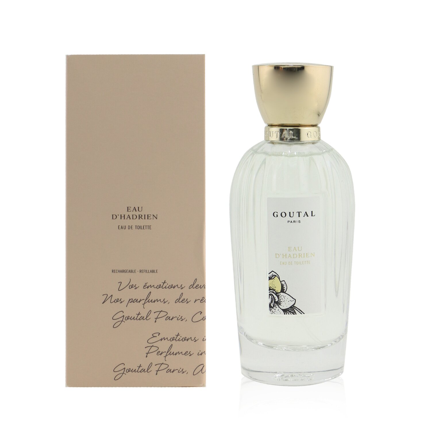 Goutal (Annick Goutal) Eau D'Hadrien או דה טואלט ספריי (ללא קופסה) 100ml/3.4oz