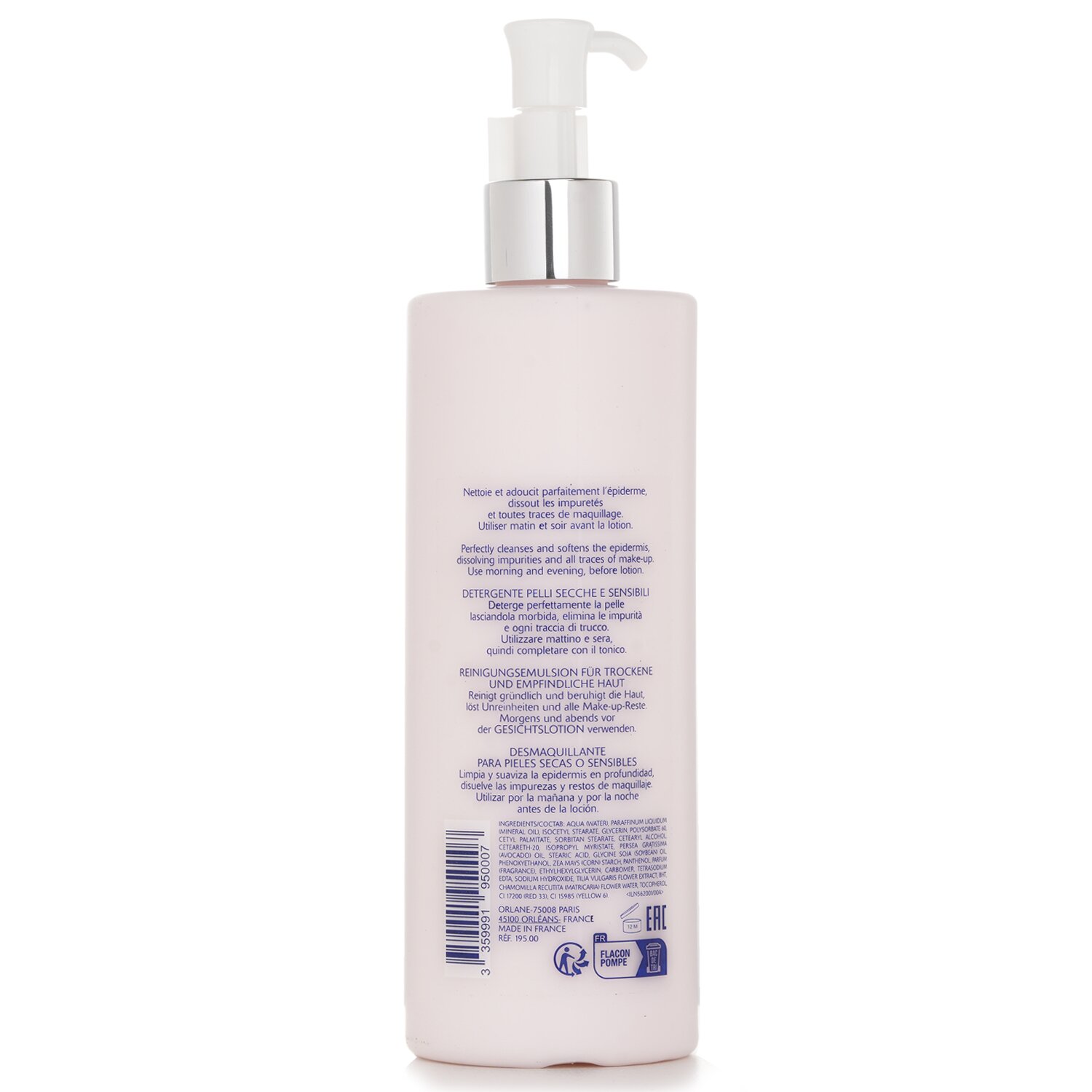 Orlane Cleanser For Dry Or Sensitive Skin (Salon Product) 400ml/13oz