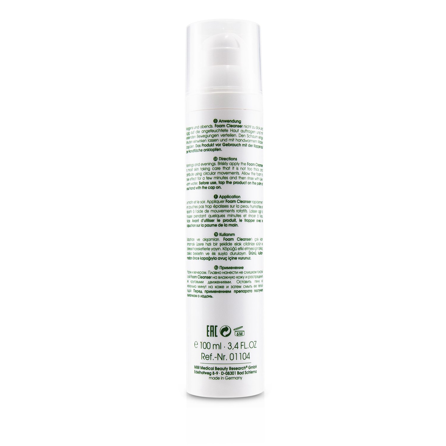 MBR Medical Beauty Research BioChange Foam Cleanser - Purifying 100ml/3.4oz
