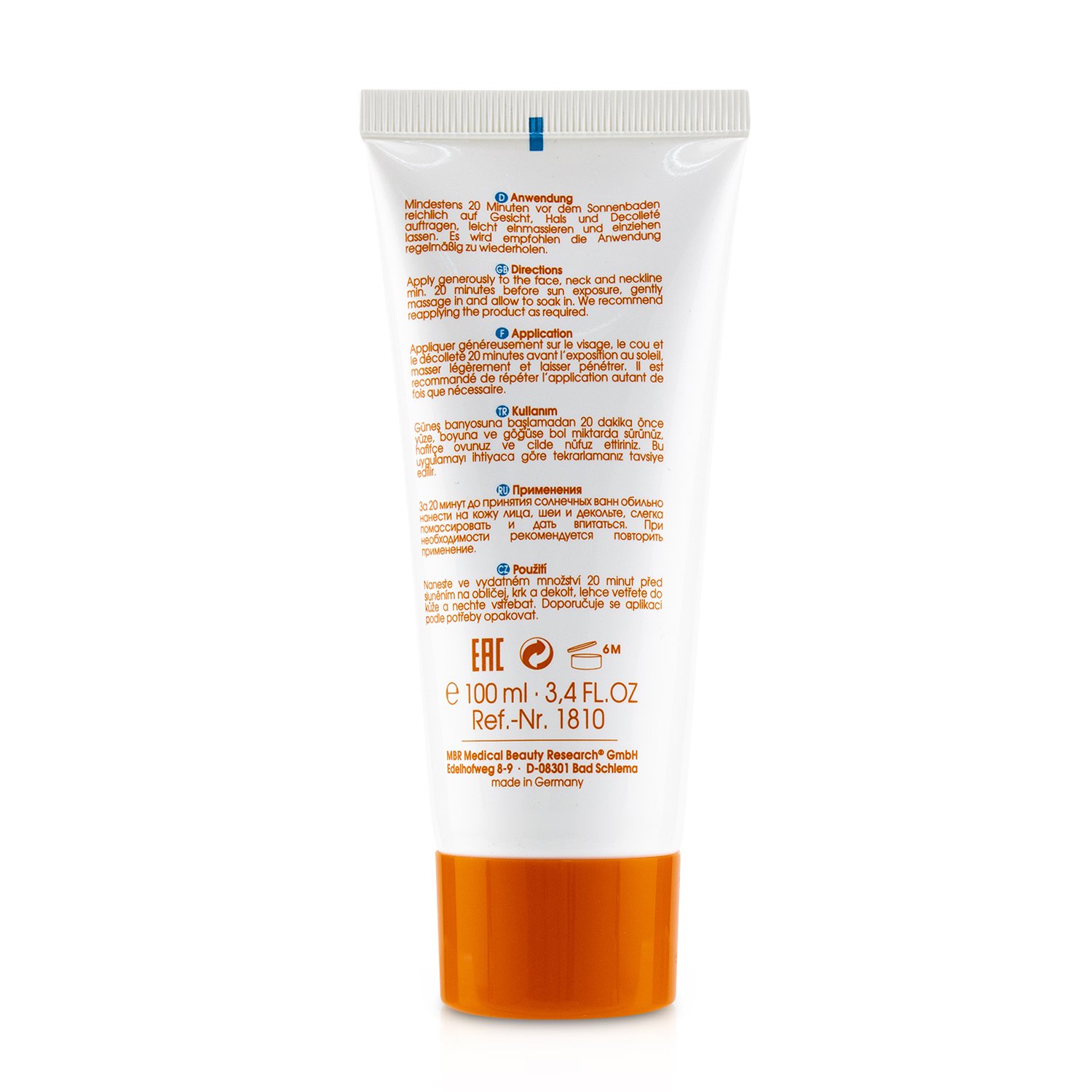 MBR Medical Beauty Research Medical SUNcare Medium Protection Face Cream SPF 20 100ml/3.4oz