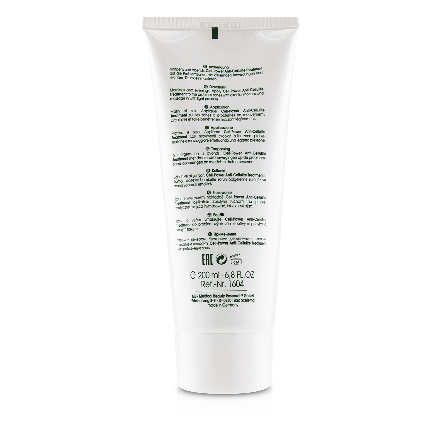 MBR Medical Beauty Research 細胞能量身體緊緻精華霜 200ml/6.8oz