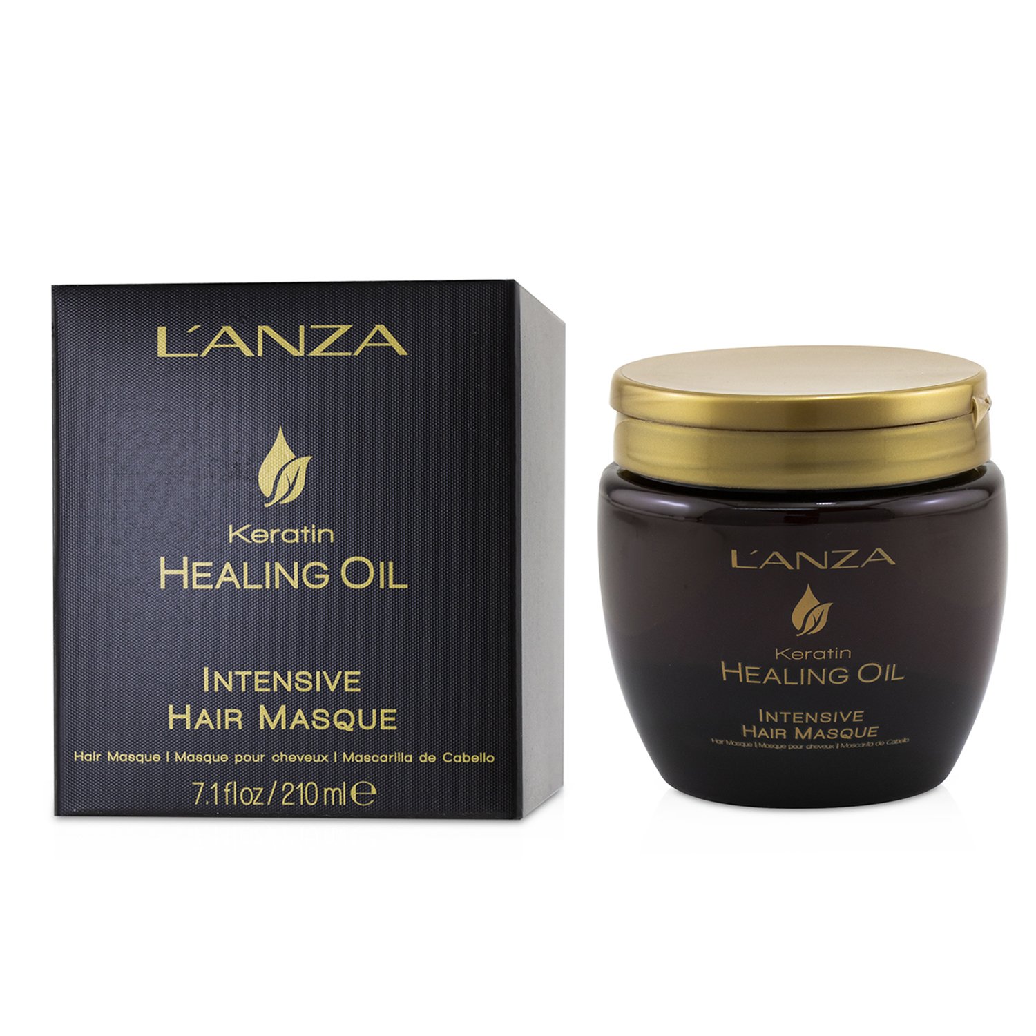 ランザ Lanza ケラチン ヒーリング オイル インテンシブ ヘア マスク 210ml/7.1oz