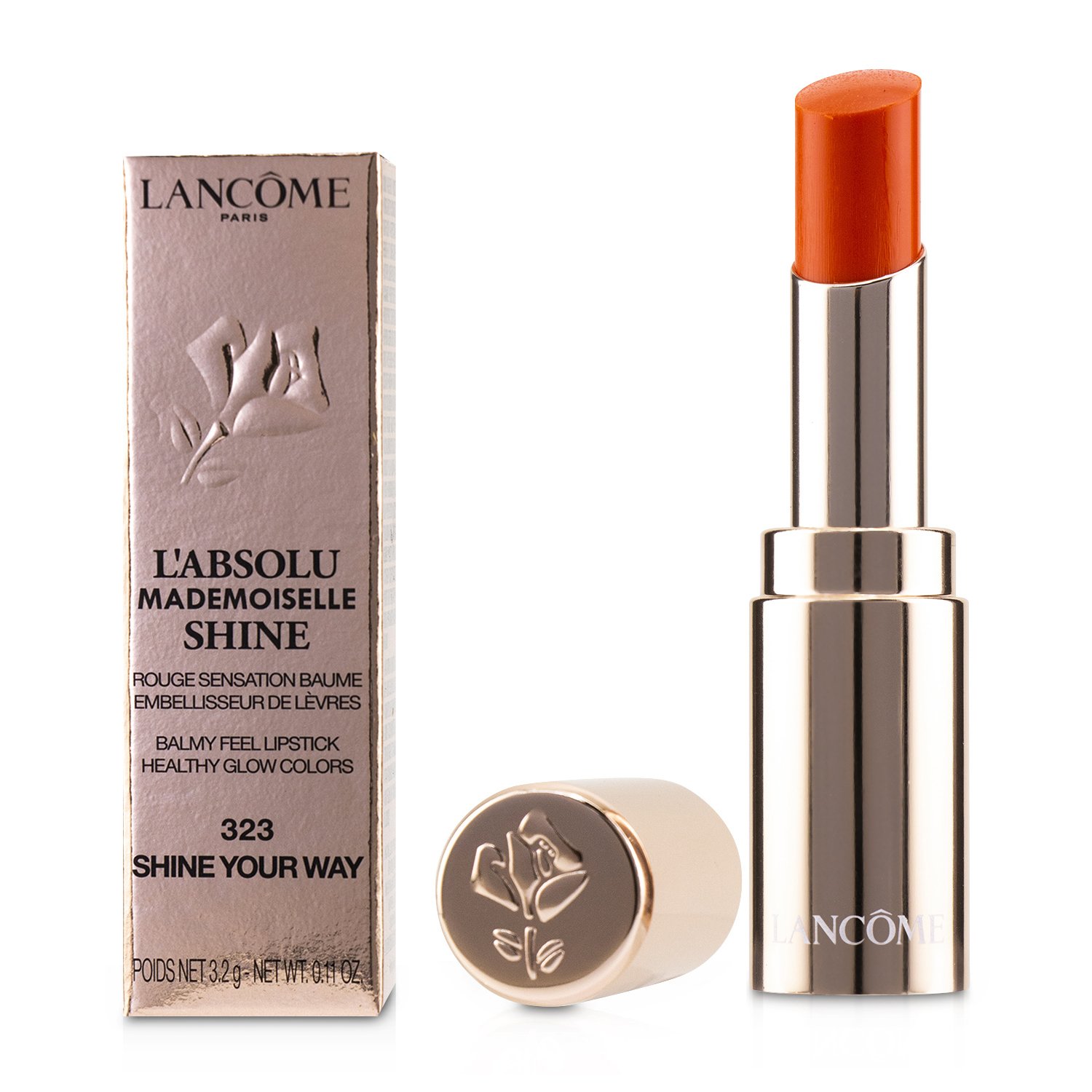 Lancome L'Absolu Mademoiselle Shine Balmy Feel Lipstick 3.2g/0.11oz