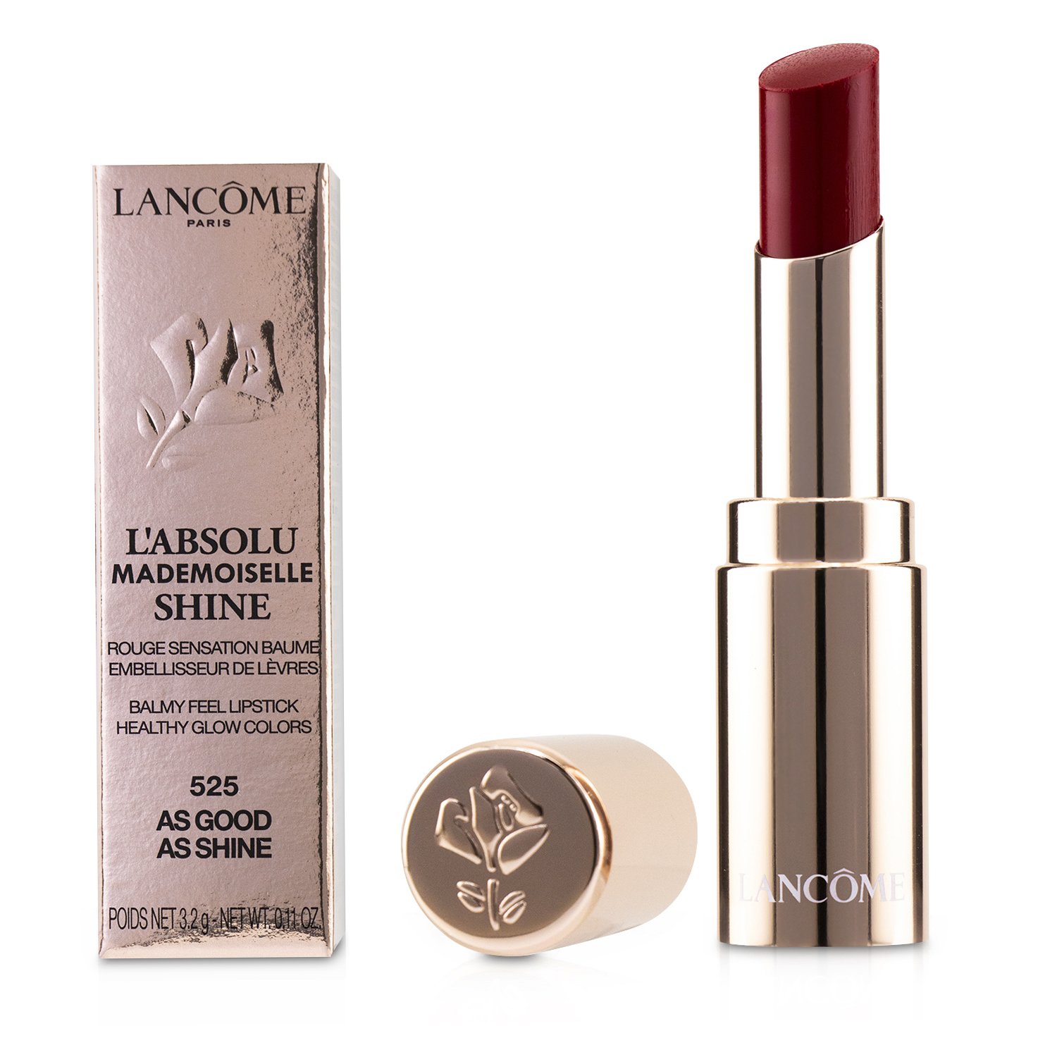 Lancome L'Absolu Mademoiselle Shine Balmy Feel Lipstick 3.2g/0.11oz