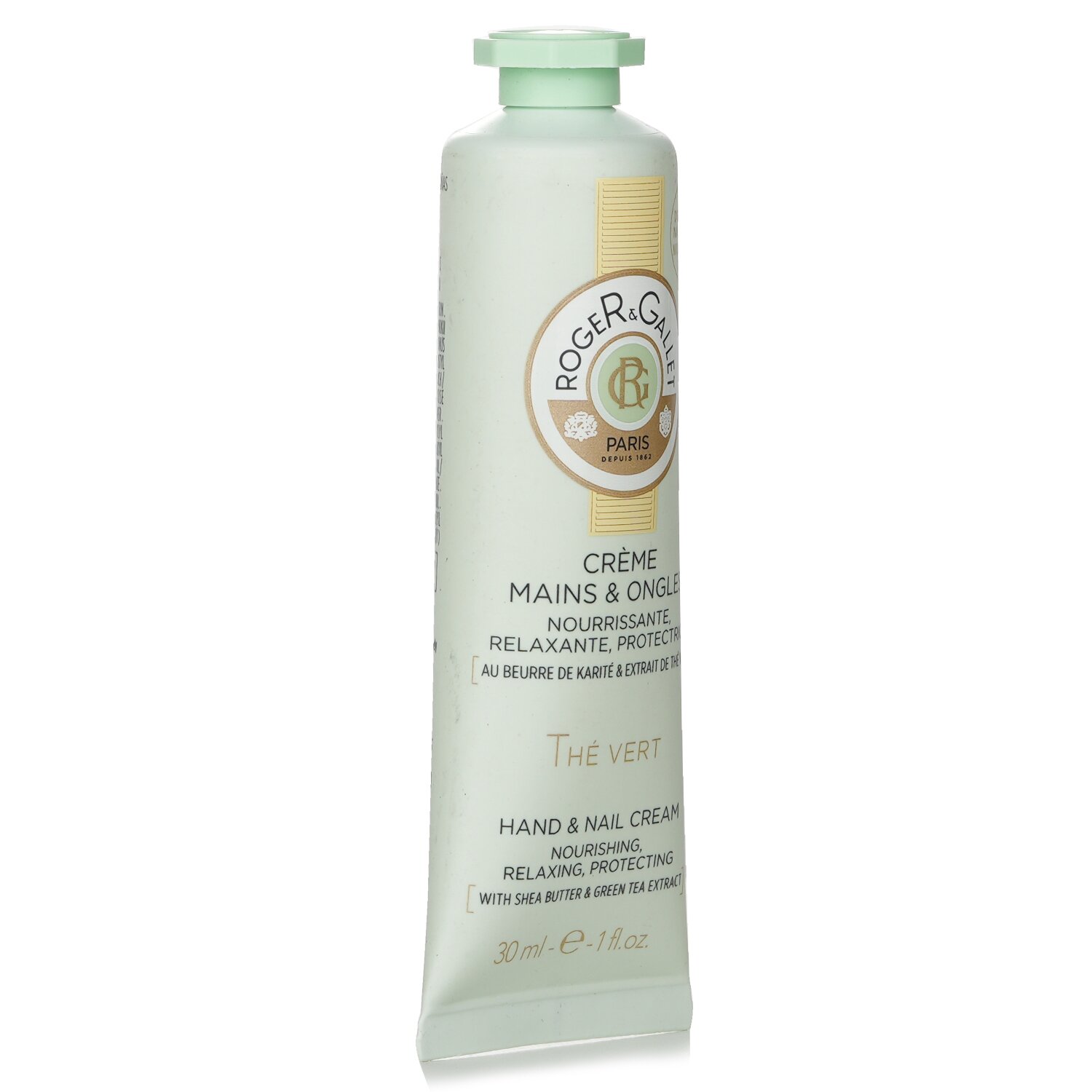 Roger & Gallet Green Tea (The Vert) Hand & Nail Cream 30ml/1oz