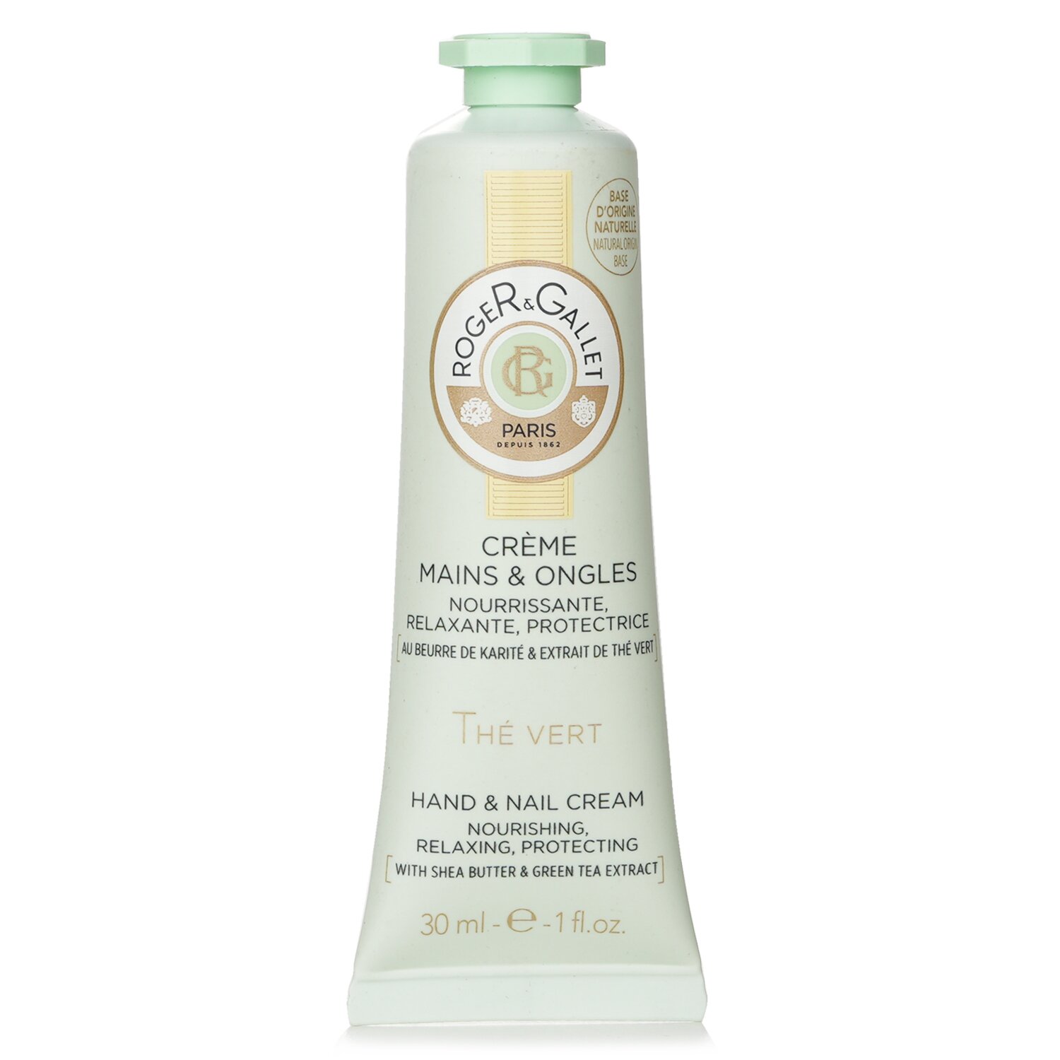 Roger & Gallet Green Tea (The Vert) Hand & Nail Cream 30ml/1oz
