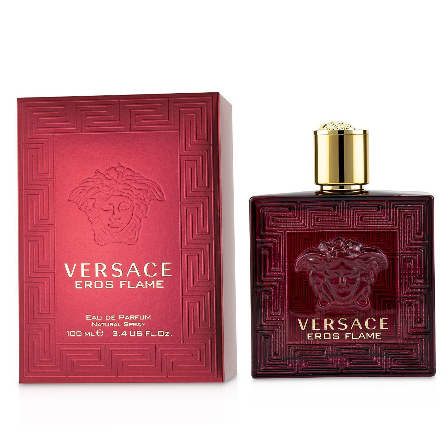Versace Eros Flame Eau De Parfum Spray 100ml/3.4oz