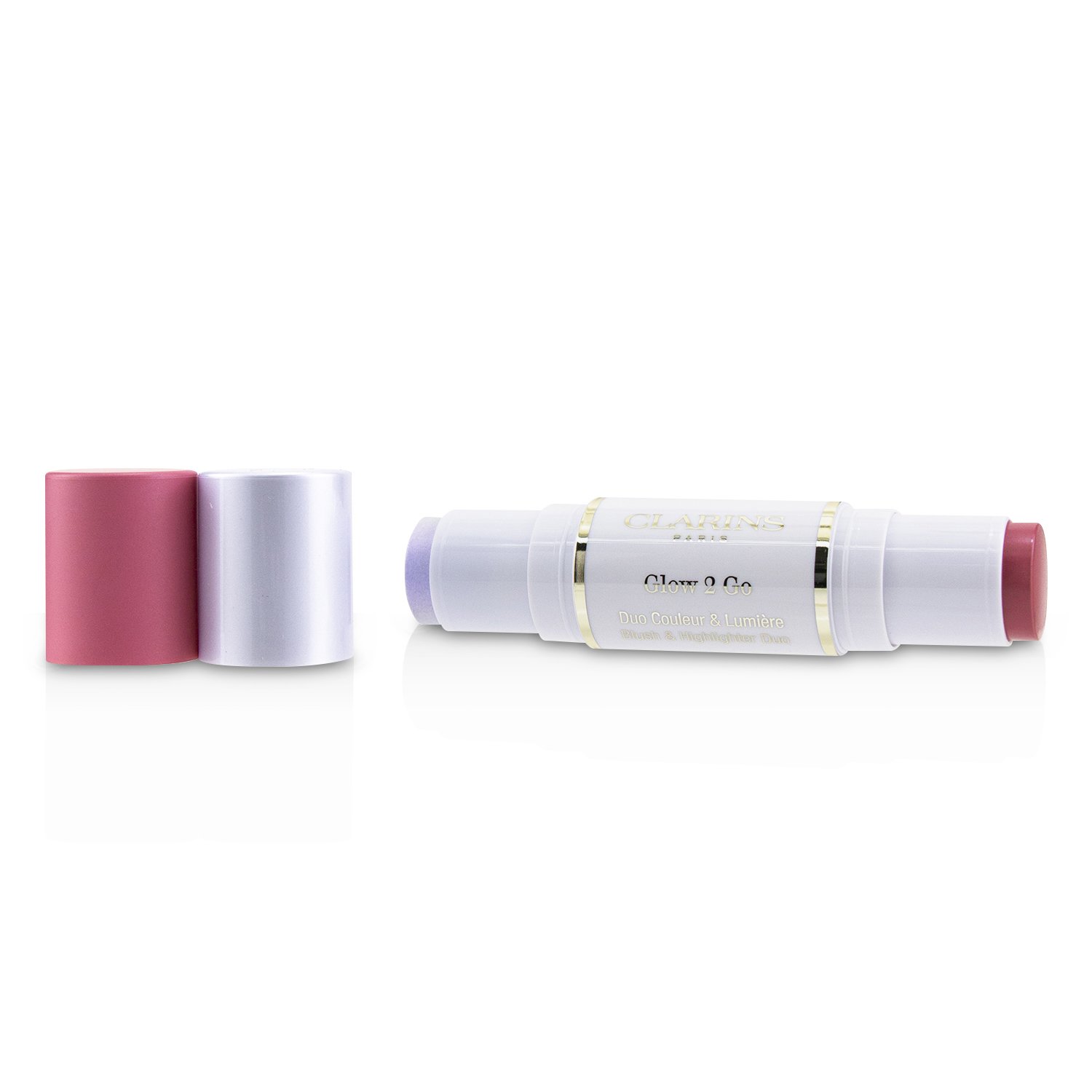 Clarins Glow 2 Go Blush & Highlighter Duo 2x4.5g/0.1oz