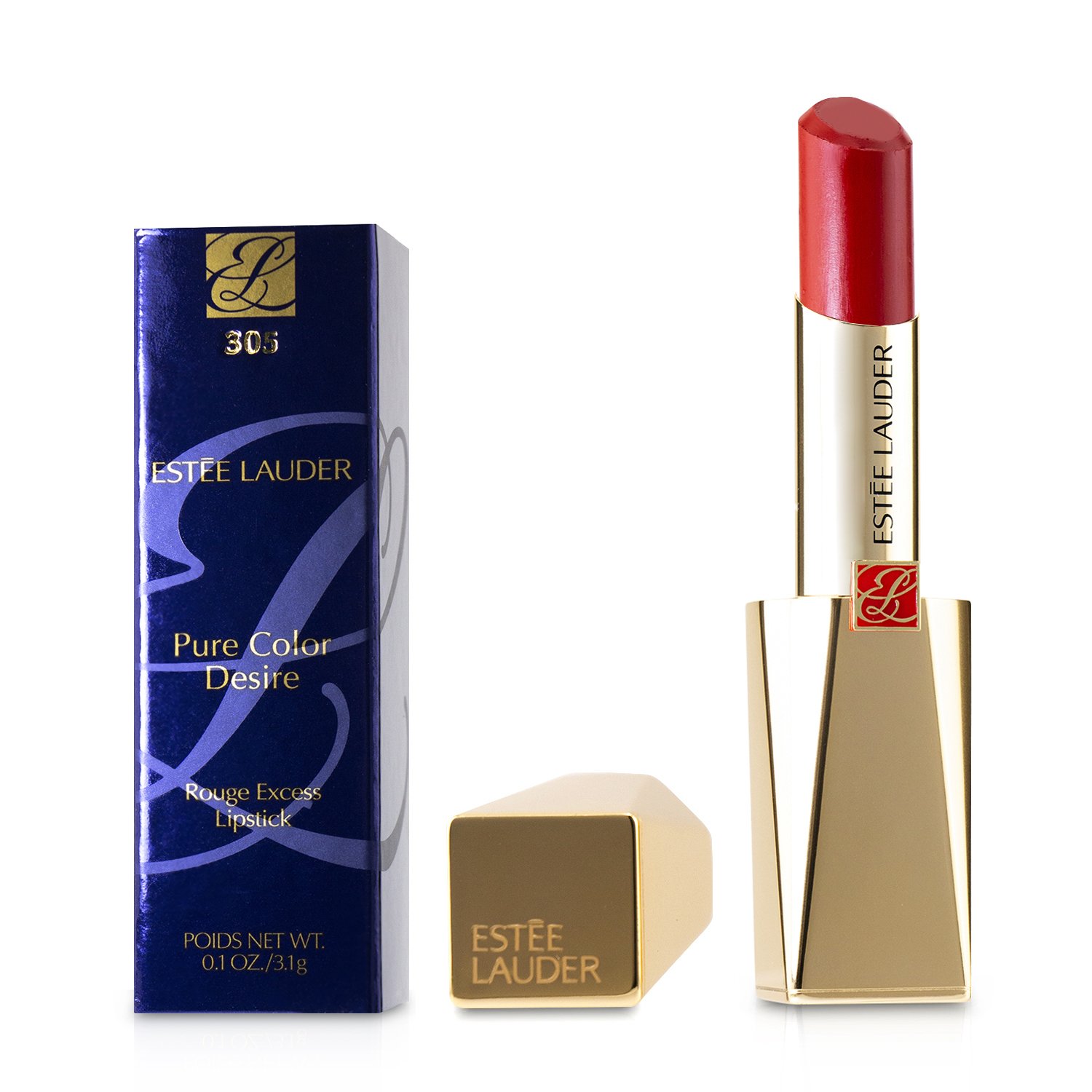 Estee Lauder Pure Color Desire Rouge Excess Lipstick שפתון 3.1g/0.1oz