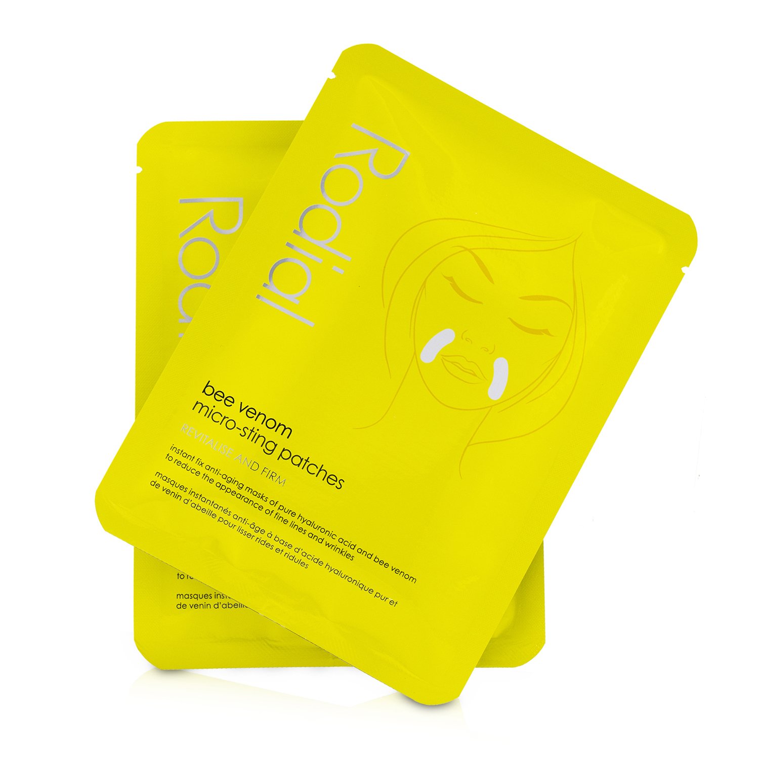 Rodial Bee Venom Micro Sting Patches 4 Sachet Pack 4x2patches