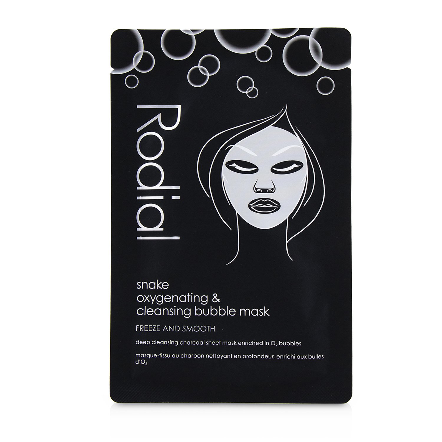 Rodial Snake Mascarilla de Burbujas Oxigenante & Limpiadora 8pcs