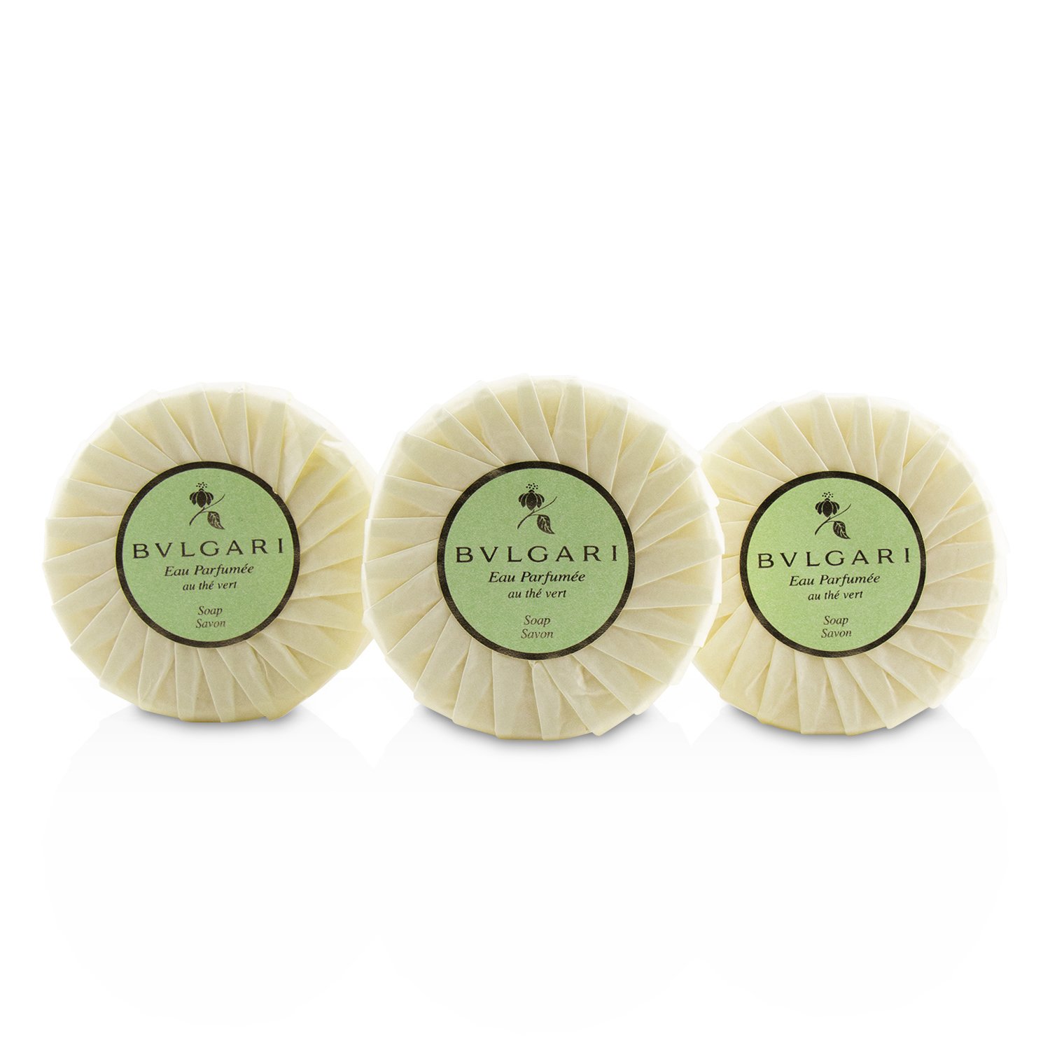 Bvlgari Eau Parfumee Au The Vert Soap 3x150g/5.3oz