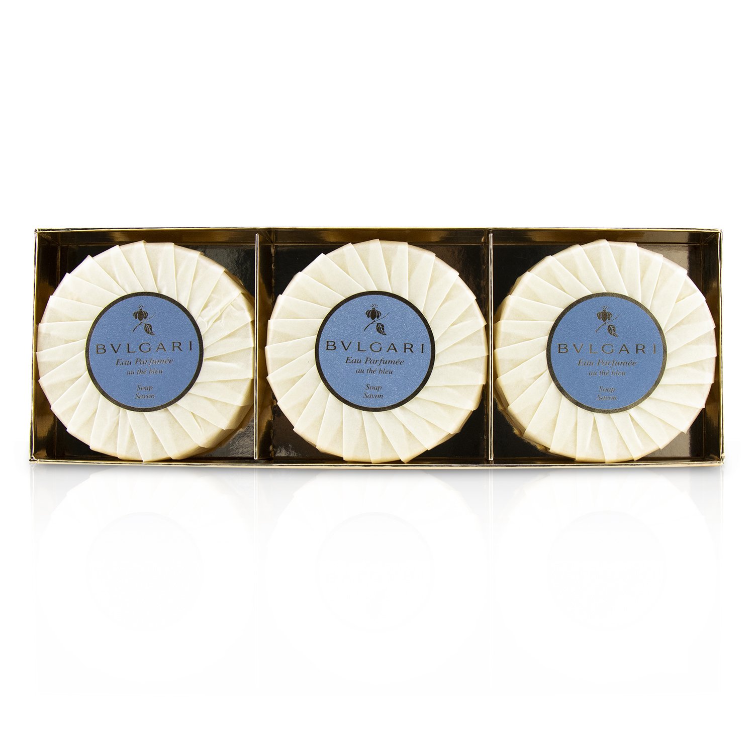 Bvlgari Eau Parfumee Au The Bleu Soap 3x150g/5.3oz