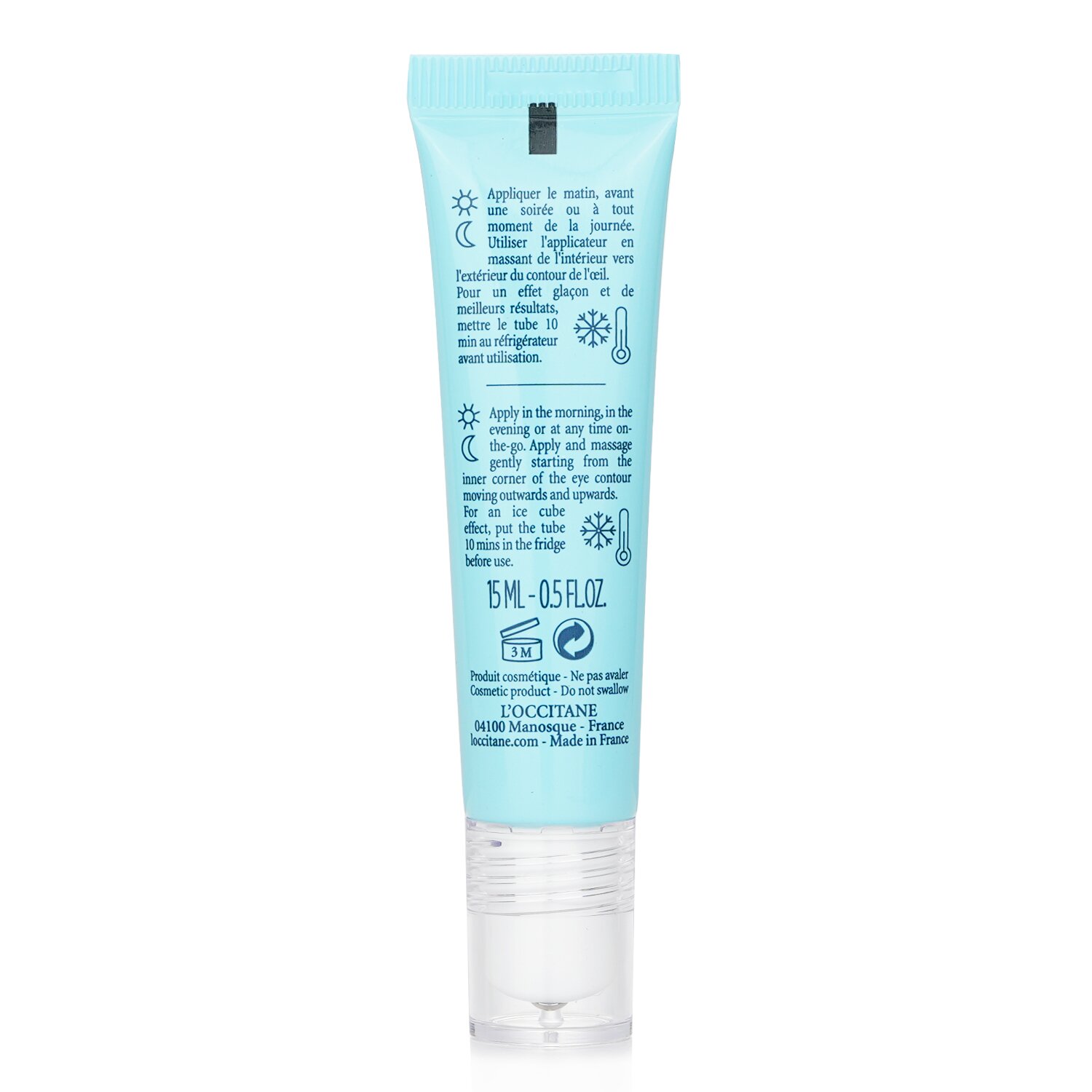 L'Occitane 歐舒丹 清泉水合眼部保濕舒緩凝露 15ml/0.5oz