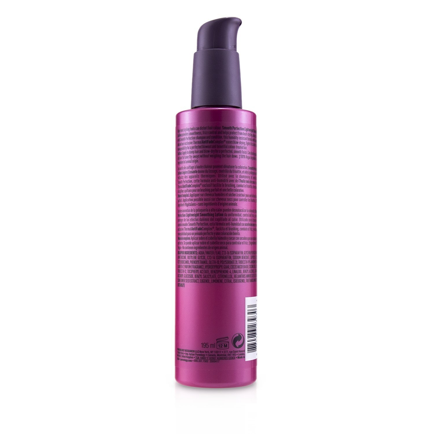 Pureology Smooth Perfection Lightweight Smoothing Lotion (For Fine to Normal Frizzy Colour-Treated Hair) 195ml/6.5oz