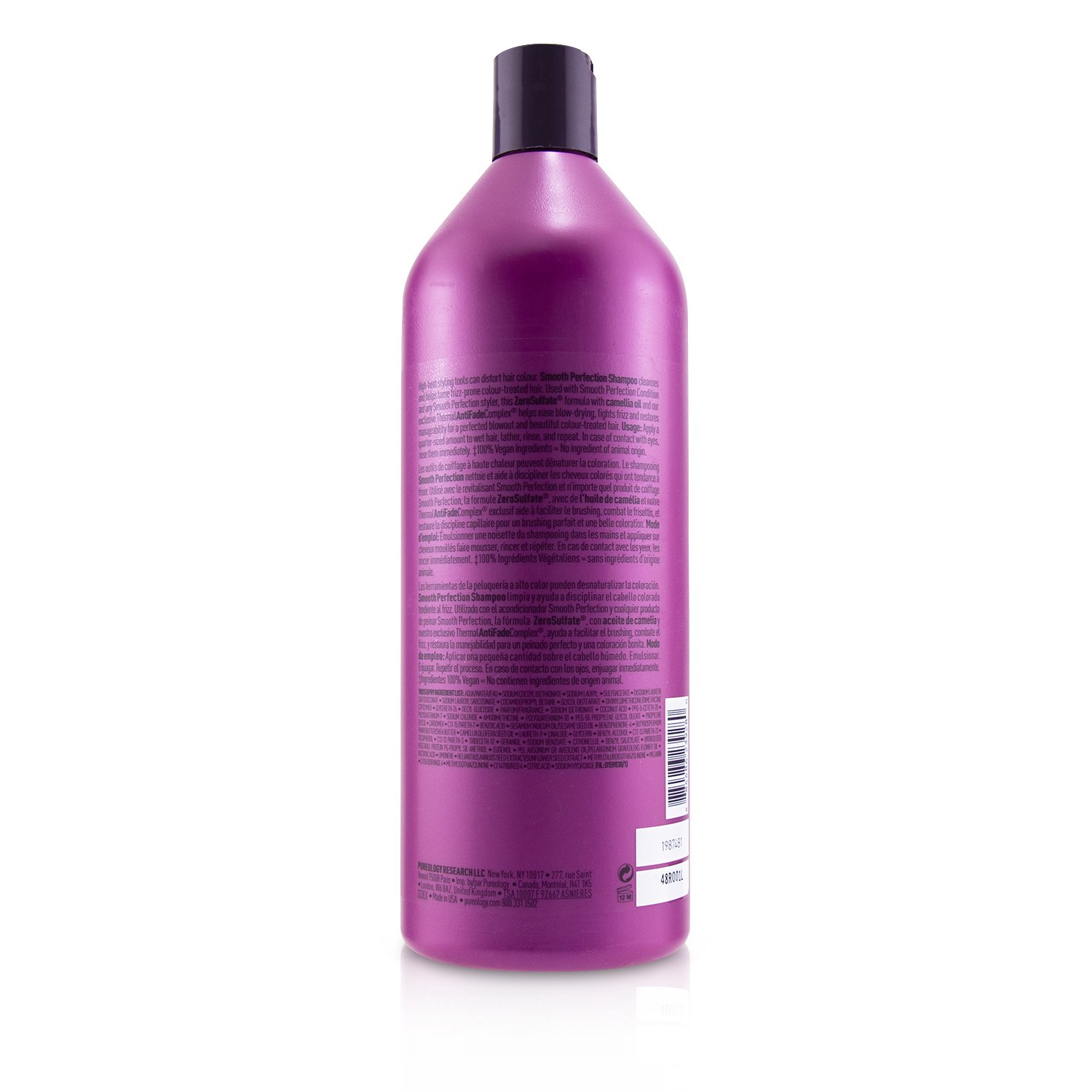 Pureology Smooth Perfection Shampoo (For Frizz-Prone Colour-Treated Hair) 1000ml/33.8oz