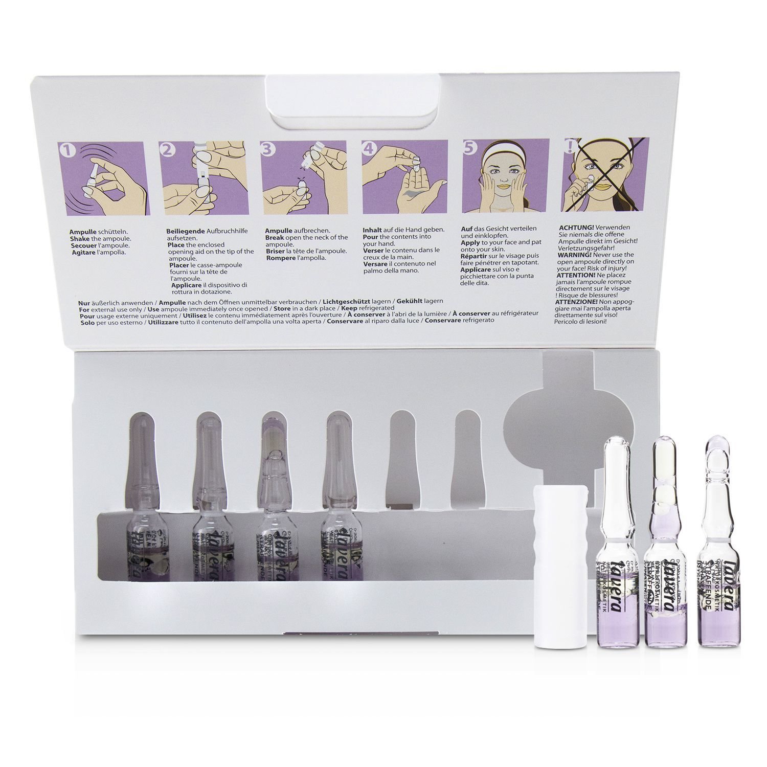 Lavera Two-Phase Intensive Firming Treatment 7x1ml/0.04oz